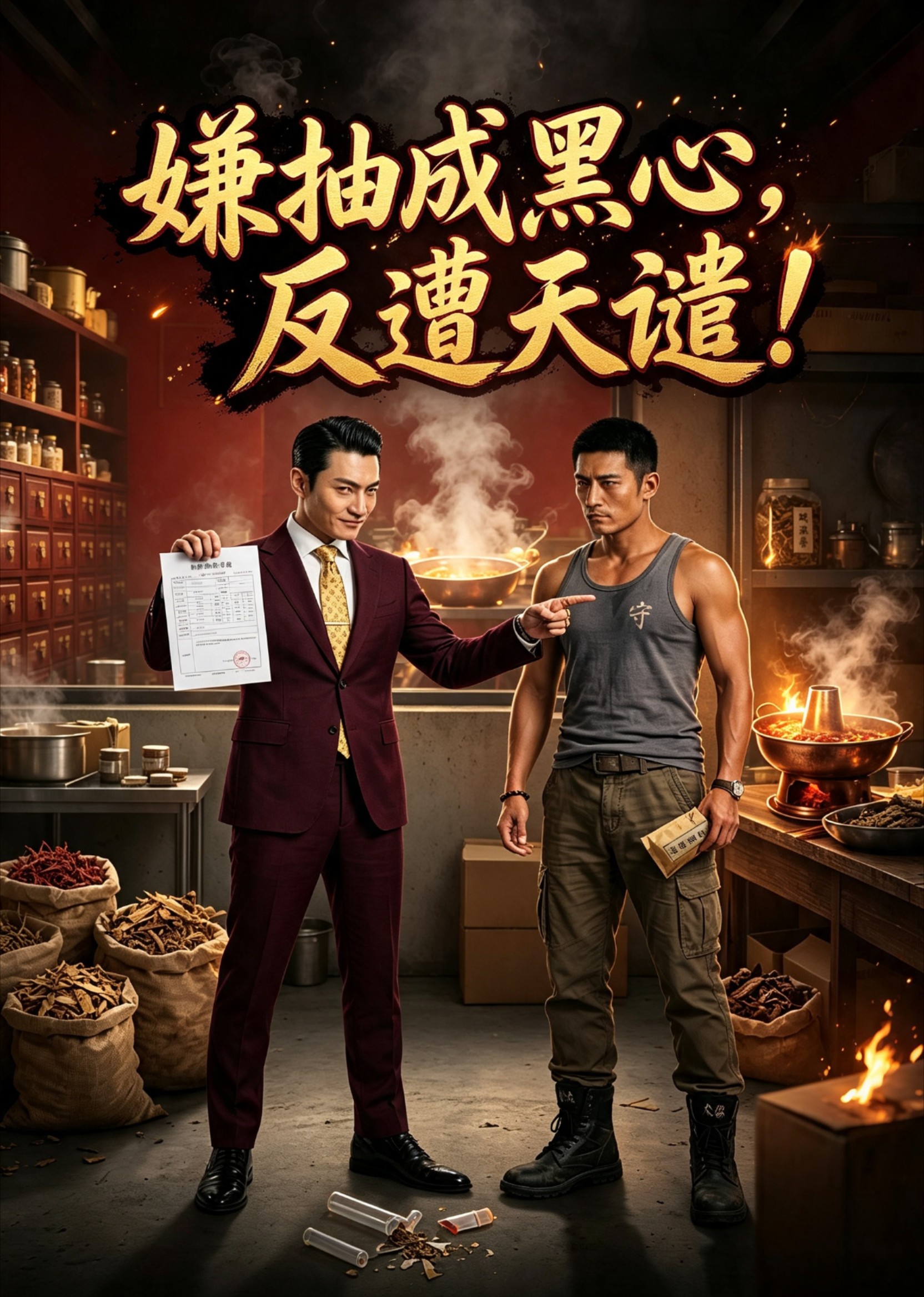 嫌抽成黑心反遭天谴