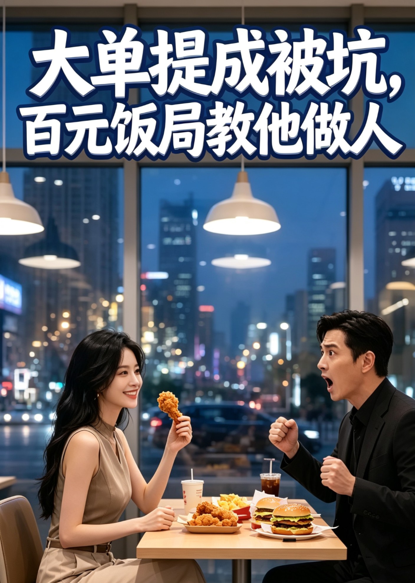 大单提成被坑，百元饭局教他做人