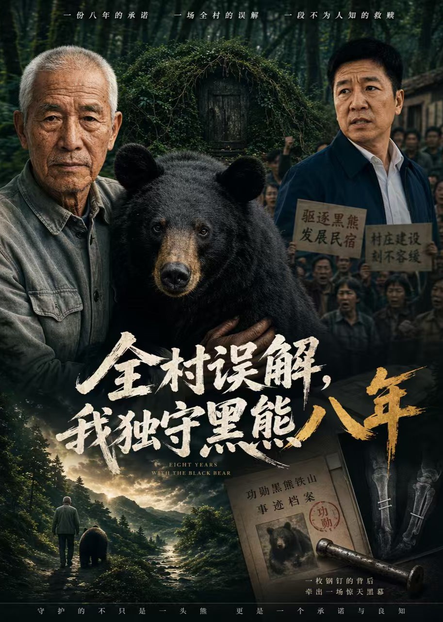 全村误解，我独守黑熊八年