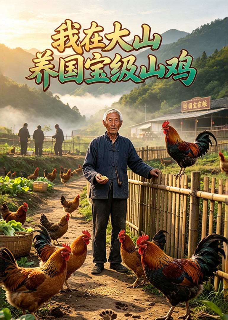 我在大山养国宝级山鸡封面图