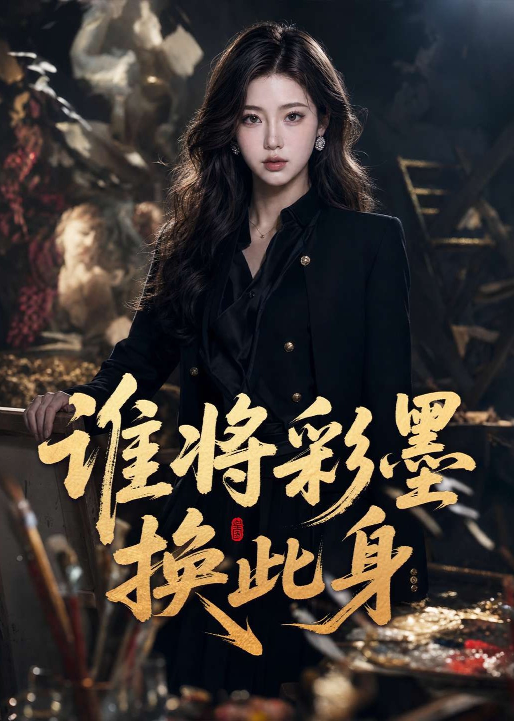谁将彩墨换此身