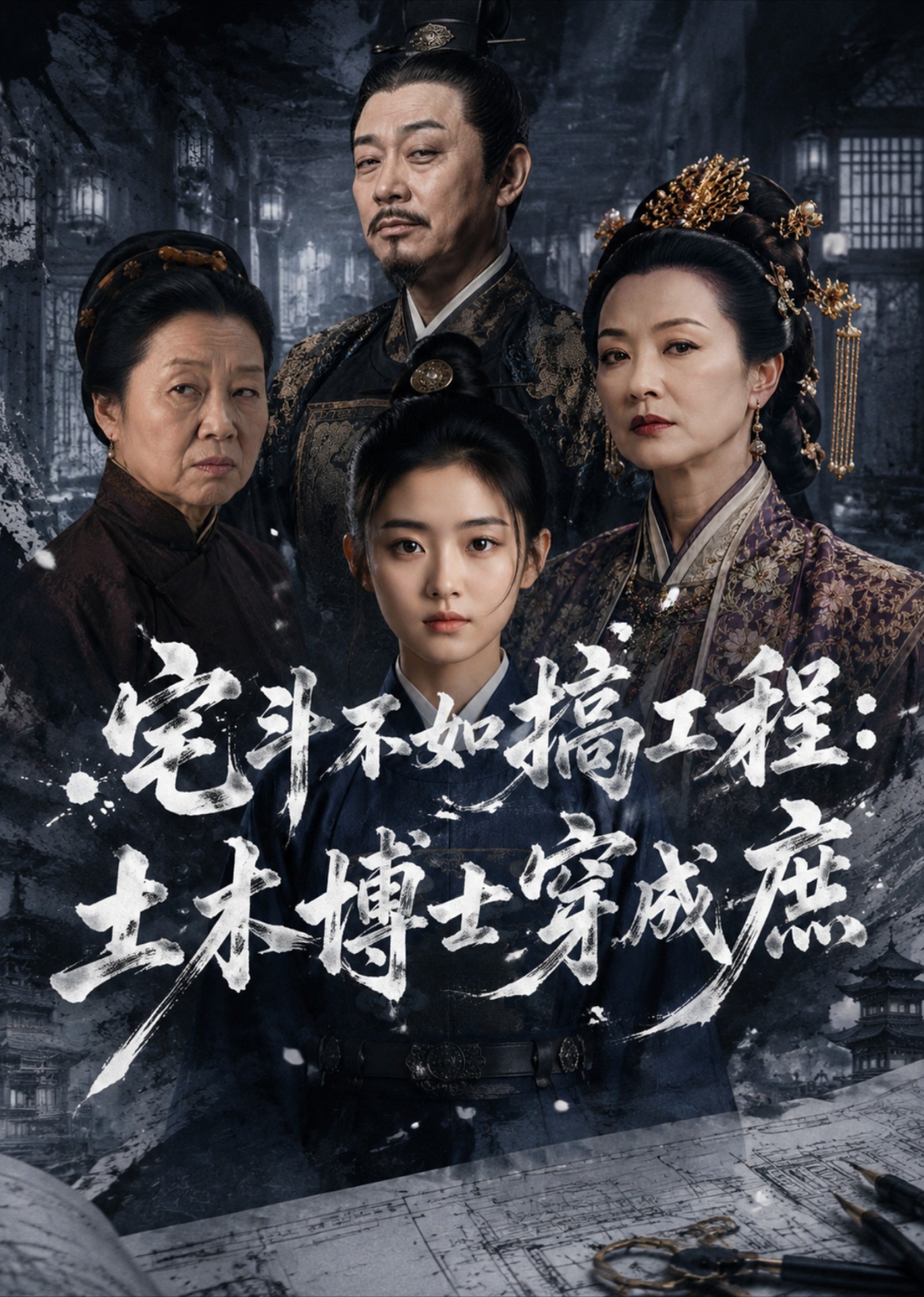 宅斗不如搞工程：土木博士穿成庶