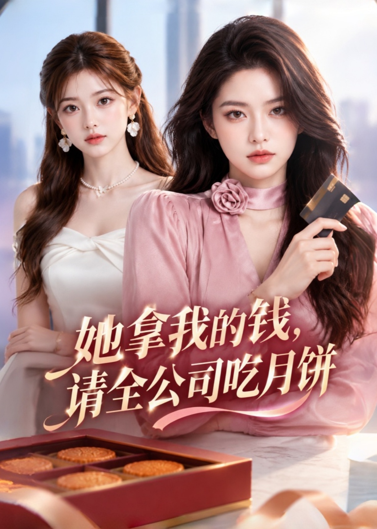 她拿我的钱，请全公司吃月饼封面图