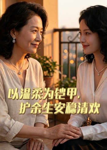 以温柔为铠甲护余生安稳清欢封面图