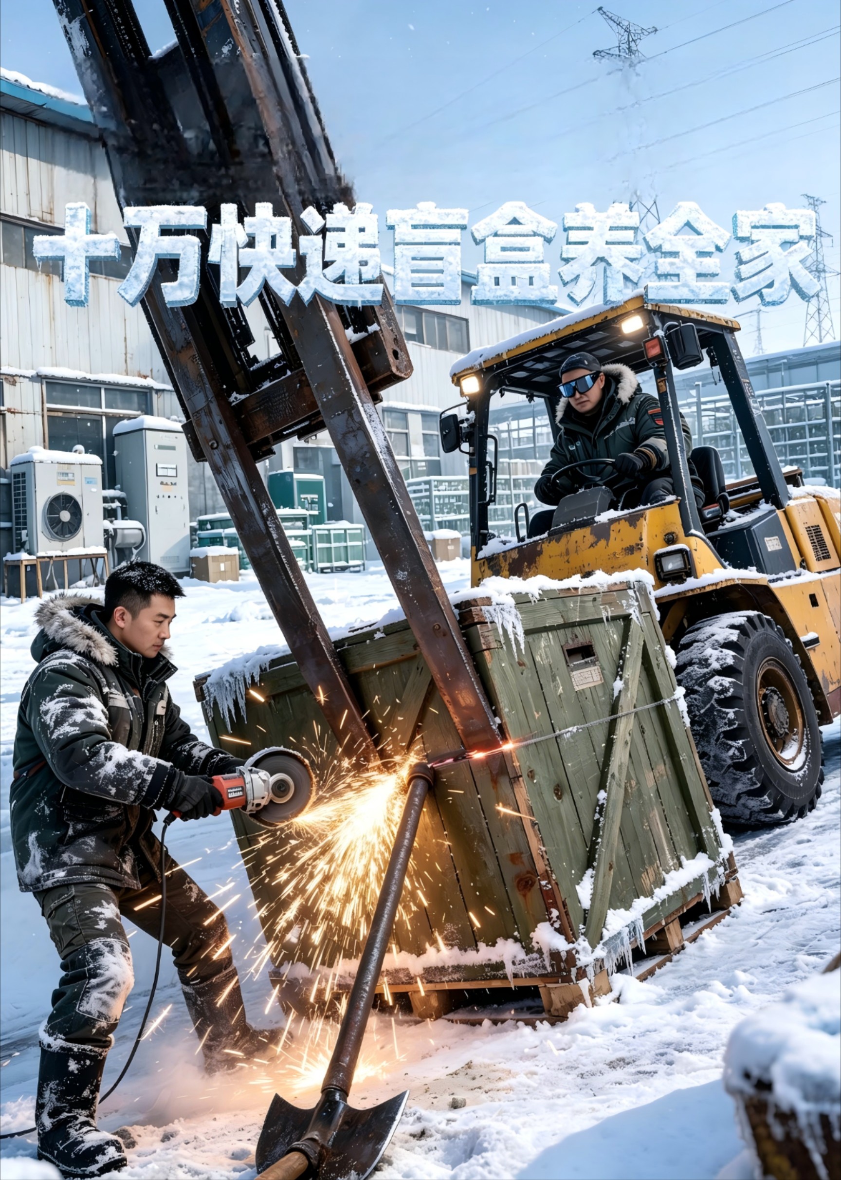 十万快递盲盒养全家