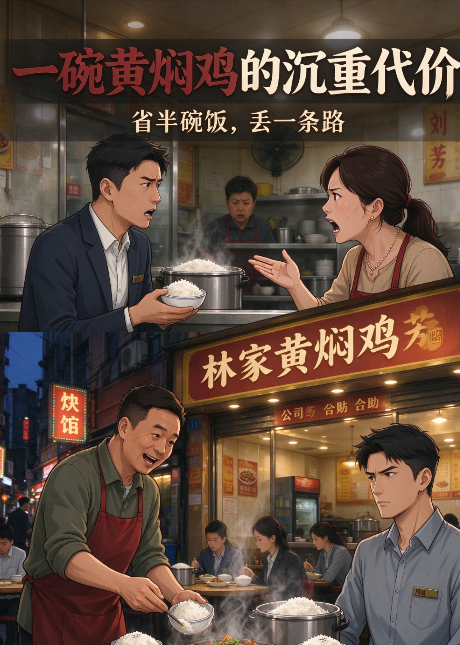 一碗黄焖鸡的沉重代价封面图