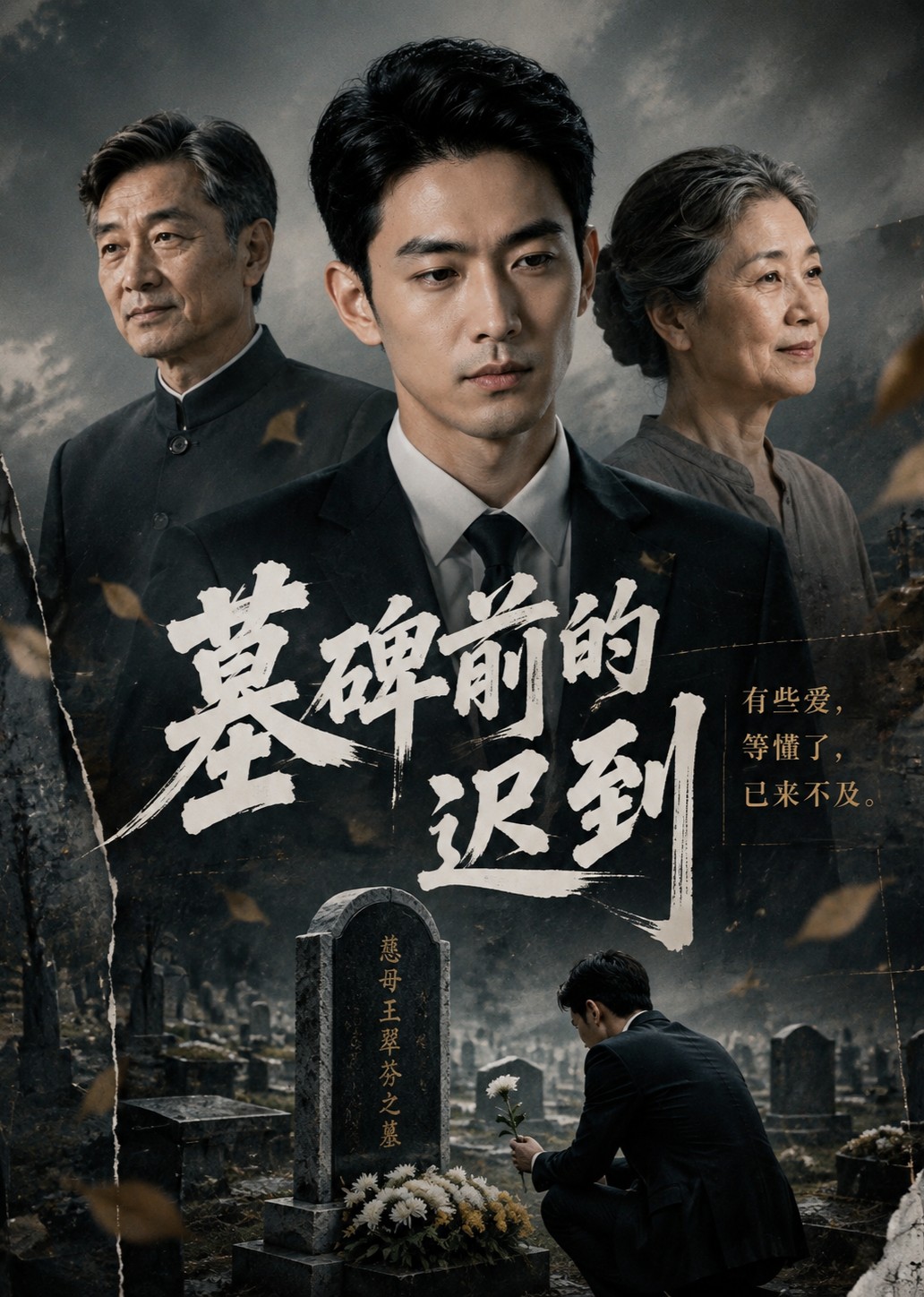 墓碑前的迟到封面图