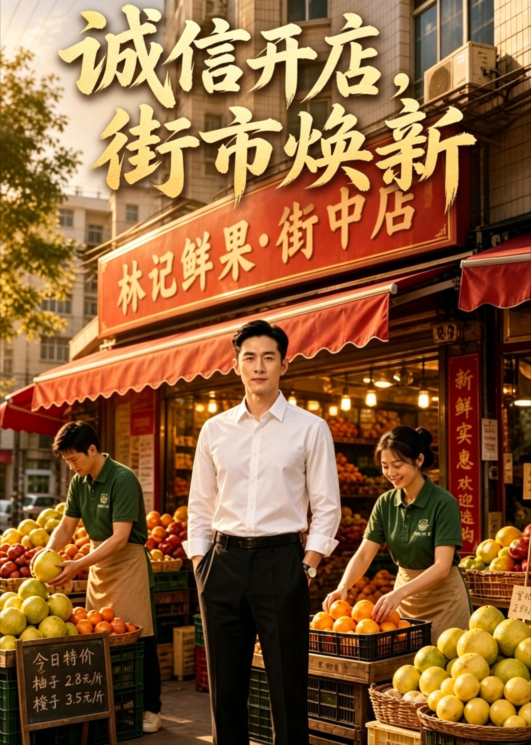 诚信开店，街市焕新