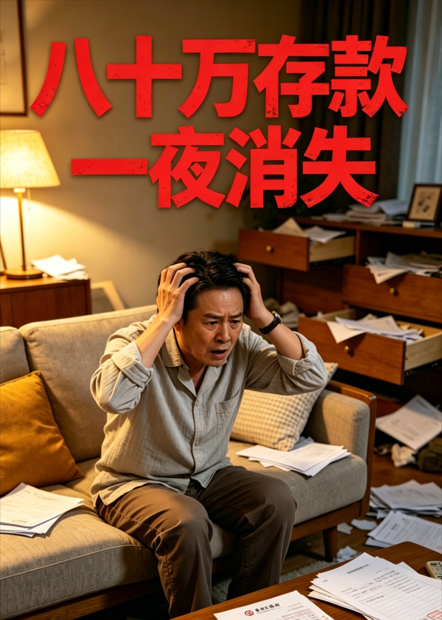 八十万存款一夜消失