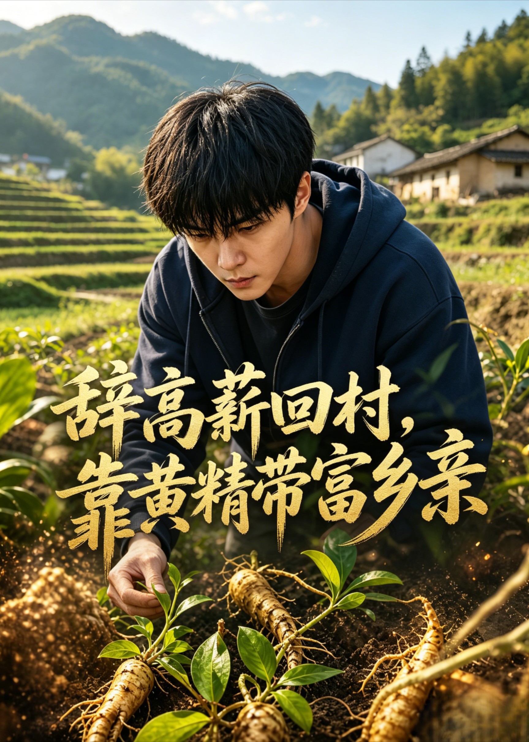 辞高薪回村，靠黄精带富乡亲