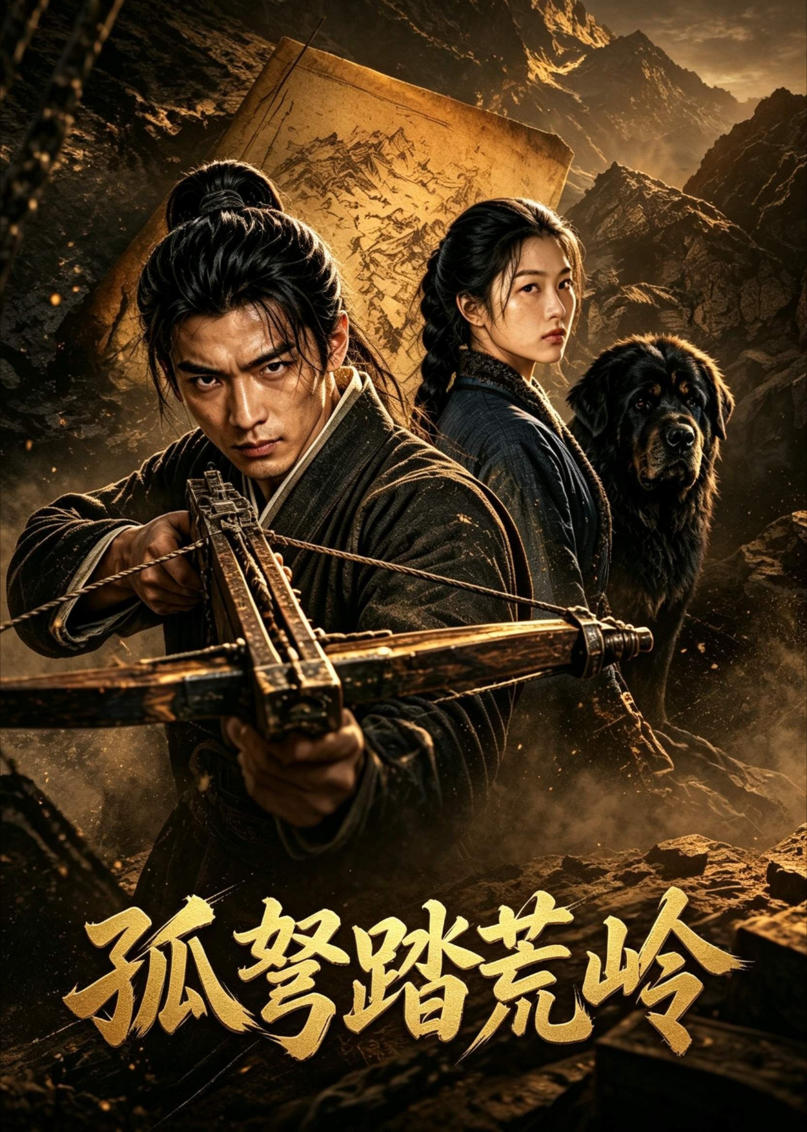 孤弩踏荒岭封面图