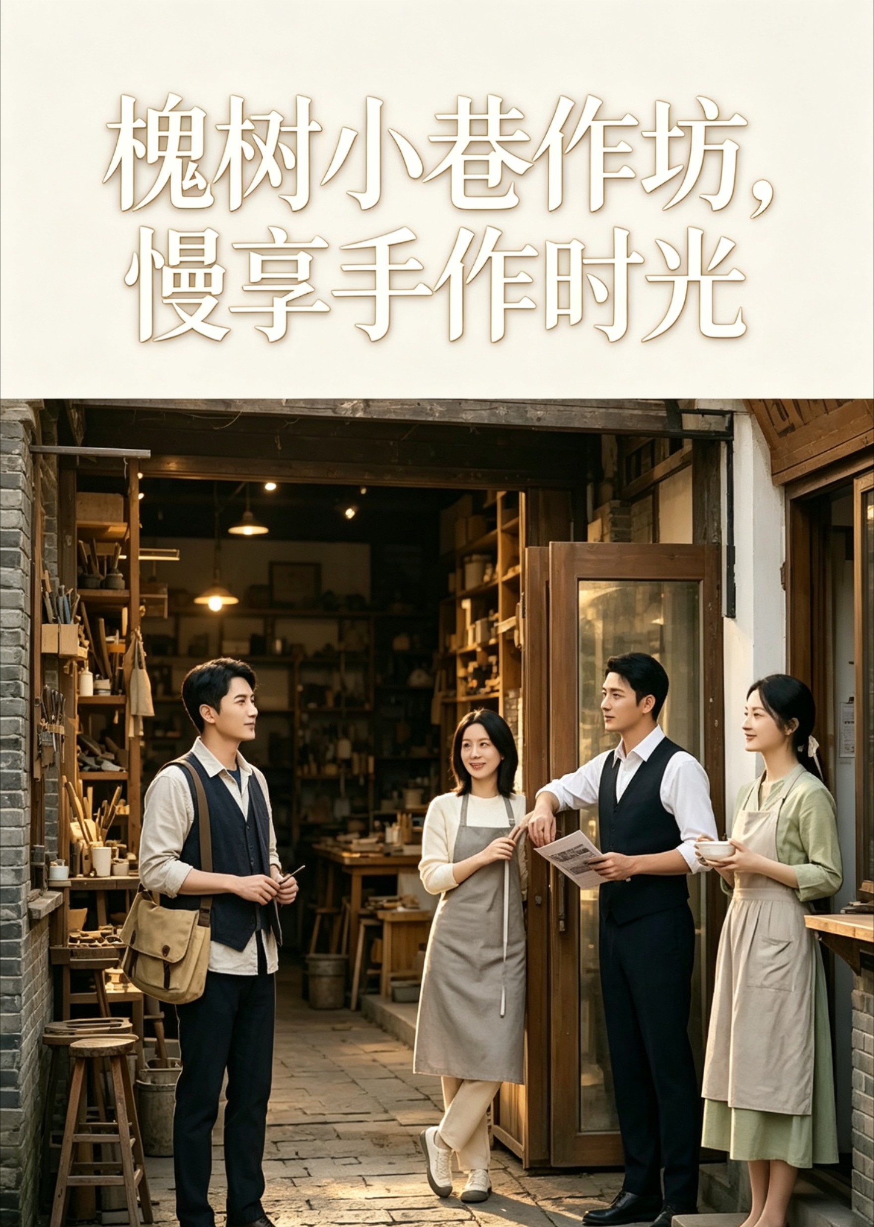 槐树小巷作坊，慢享手作时光