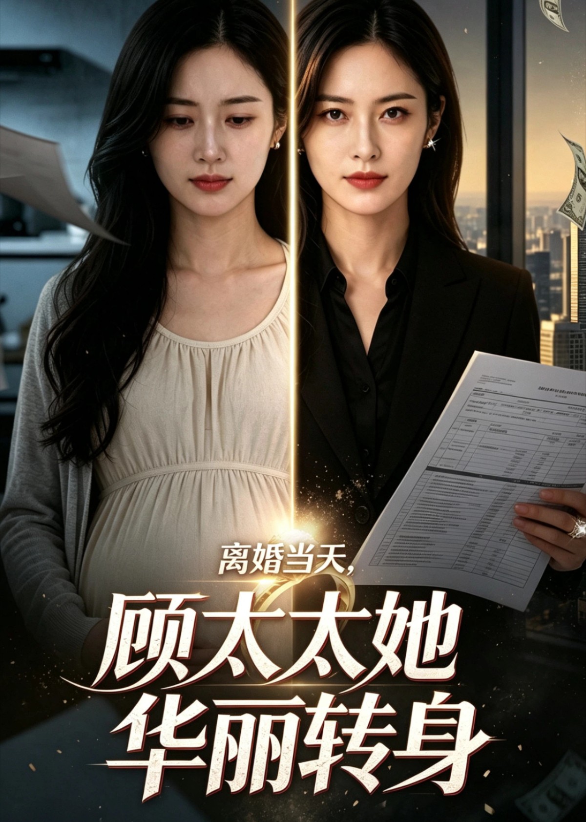 离婚当天，顾太太她华丽转身