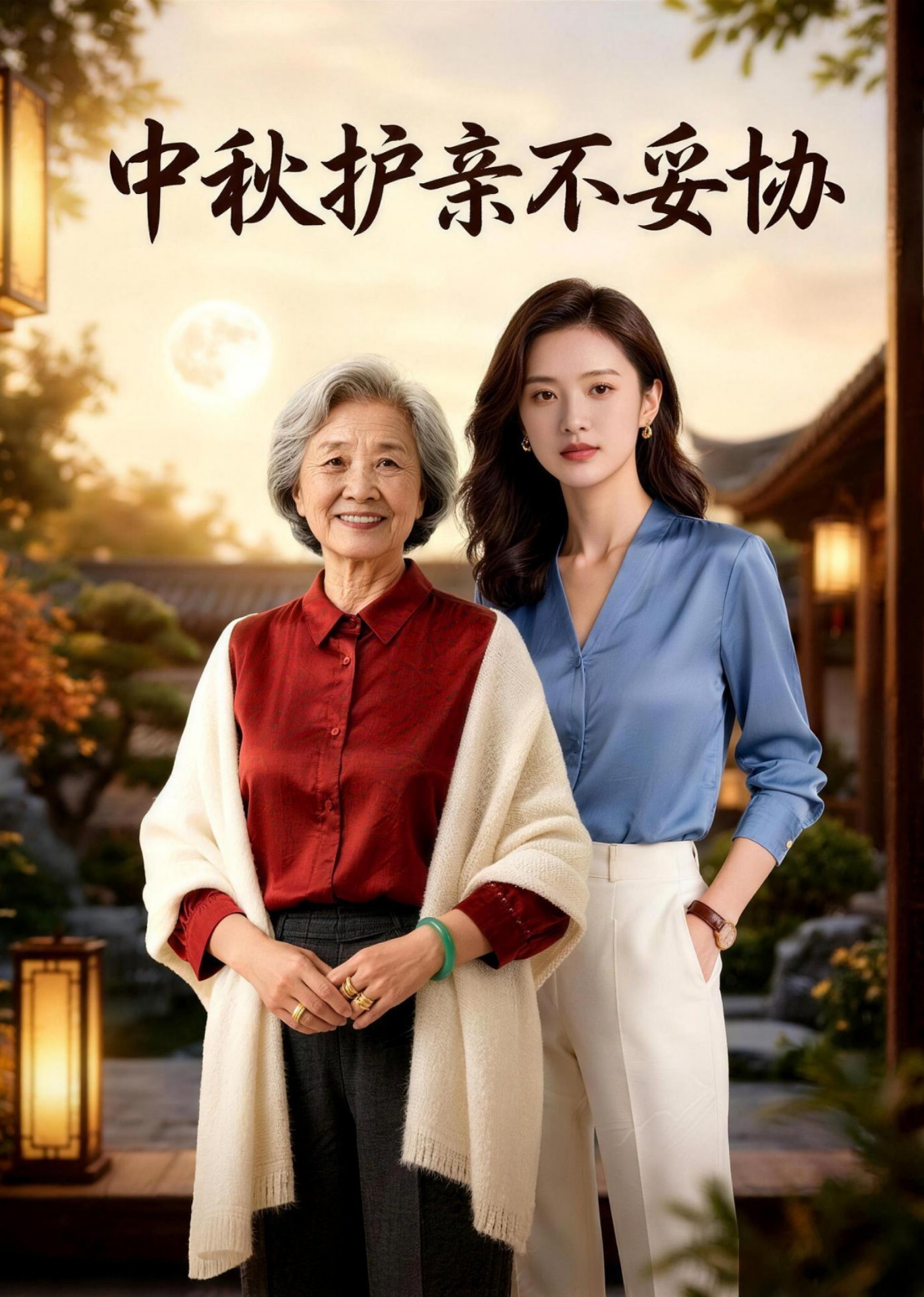 中秋护亲不妥协封面图