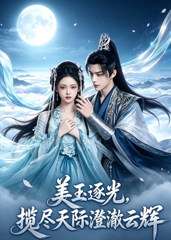 美玉逐光揽尽天际澄澈云辉
