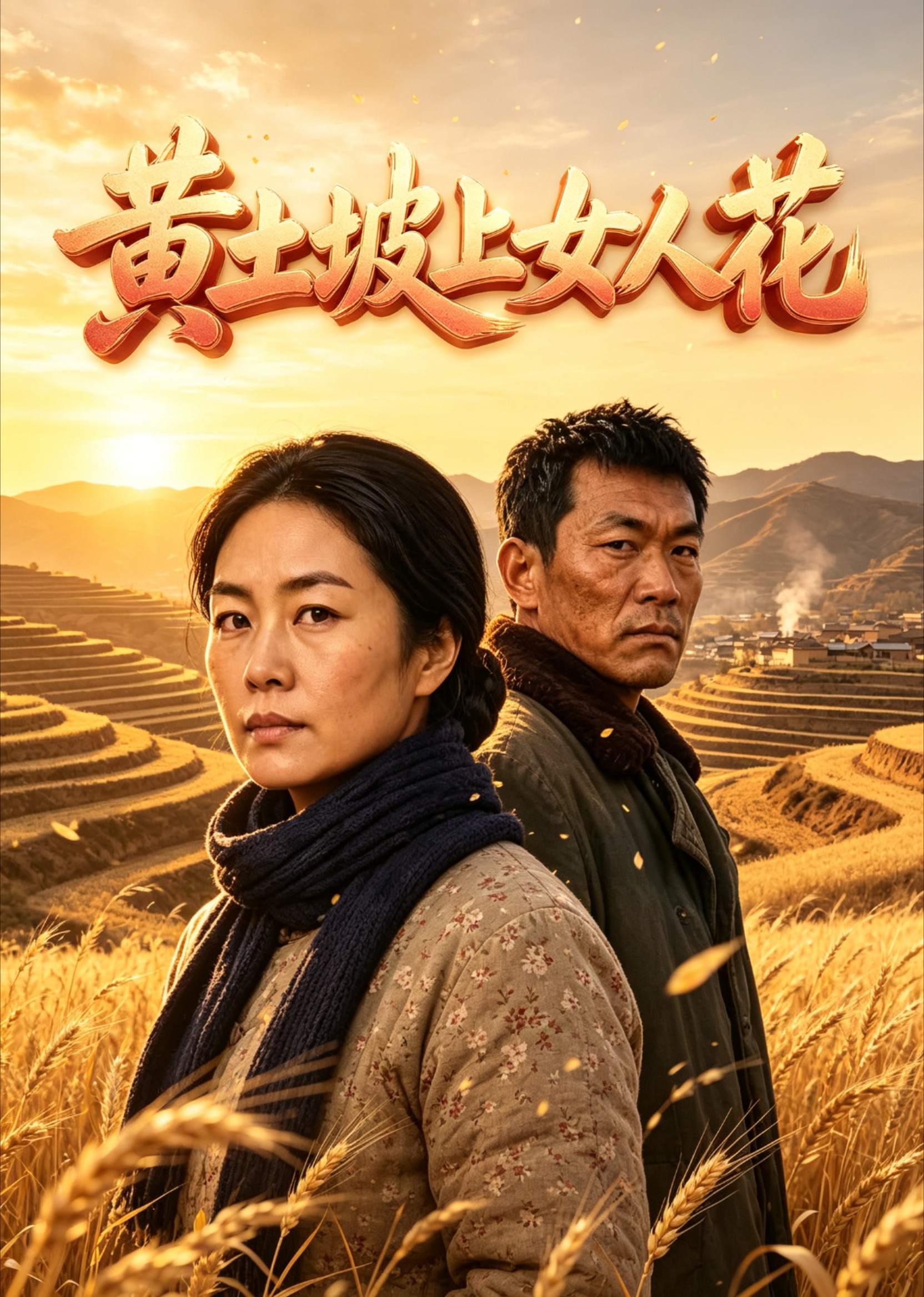 黄土坡上女人花