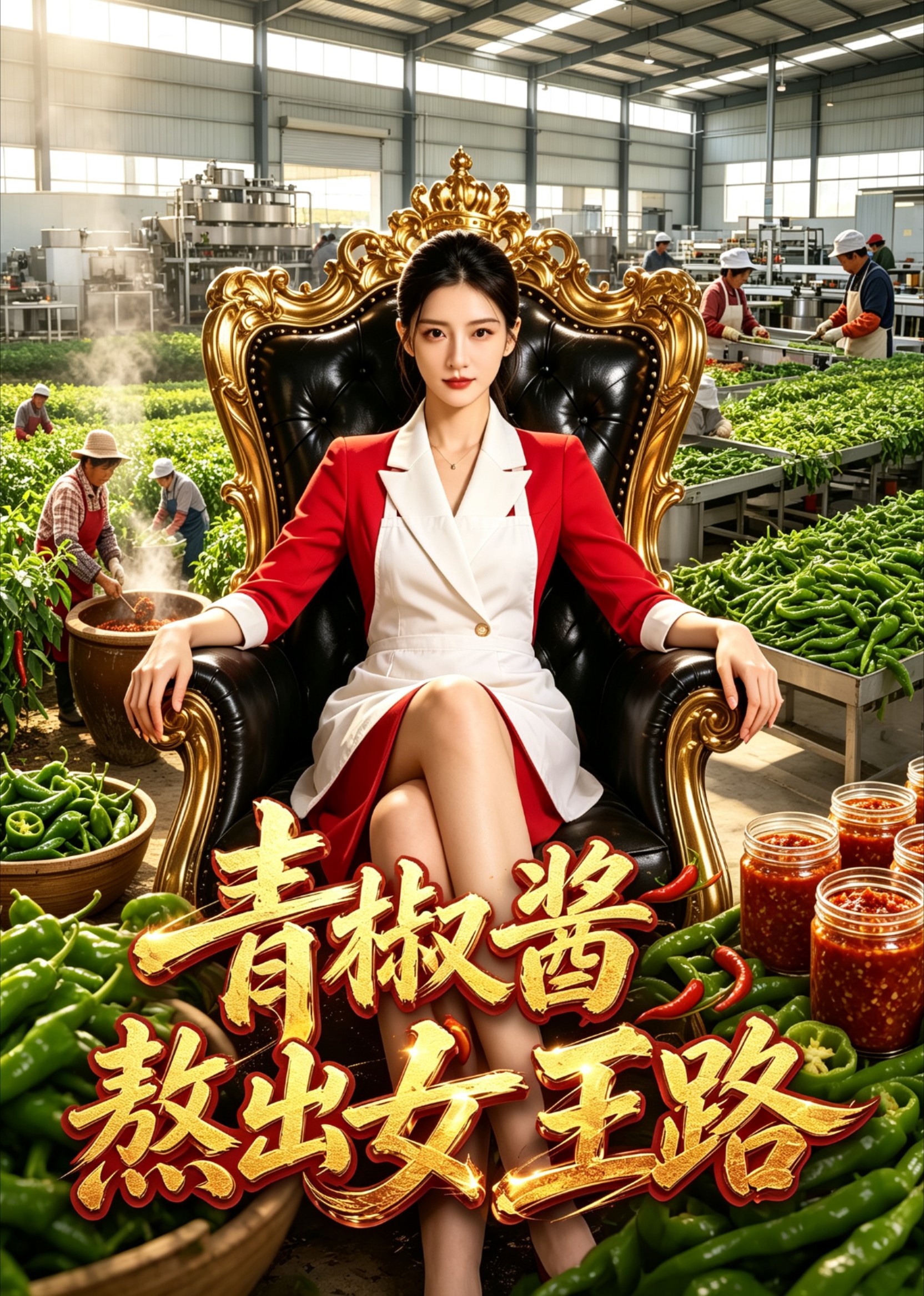 青椒酱熬出女王路