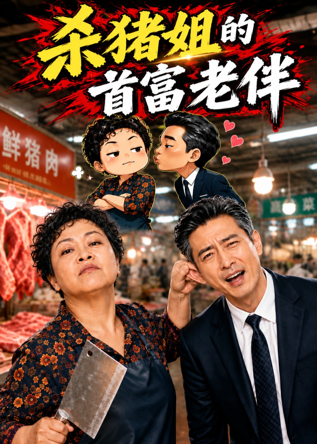 杀猪姐的首富老伴封面图