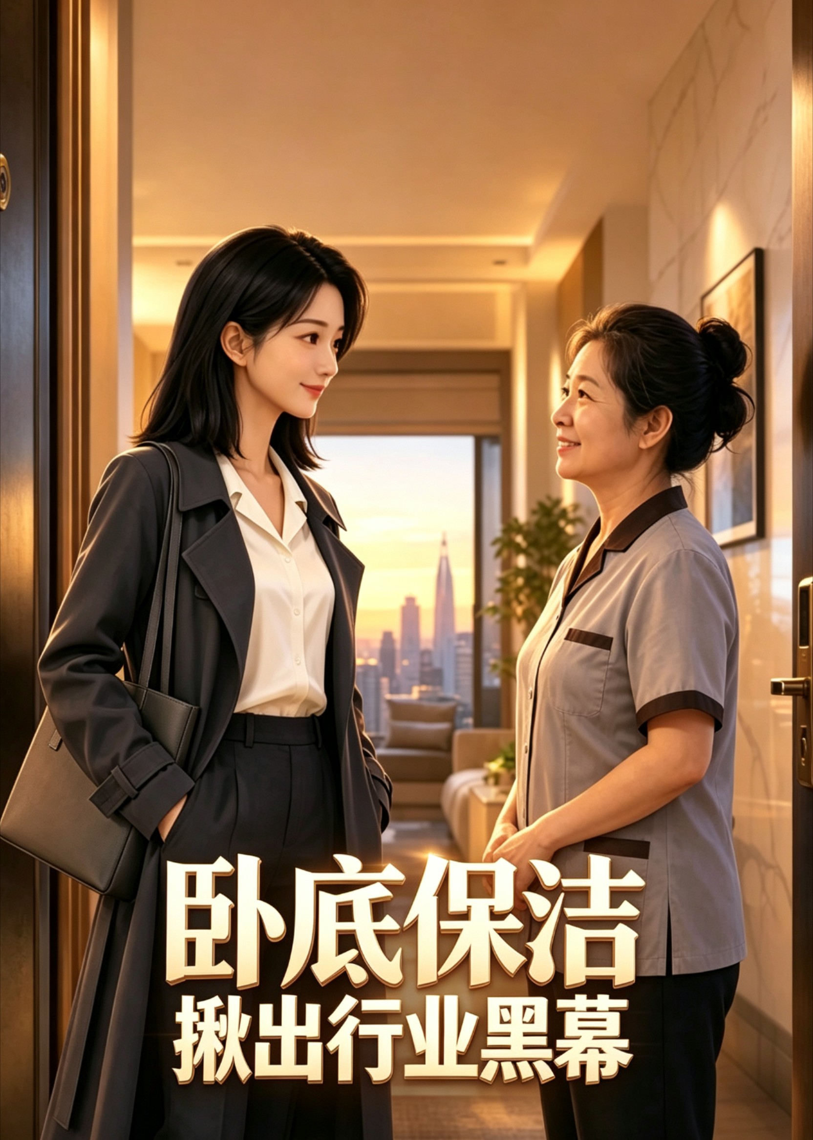 卧底保洁，揪出行业黑幕封面图