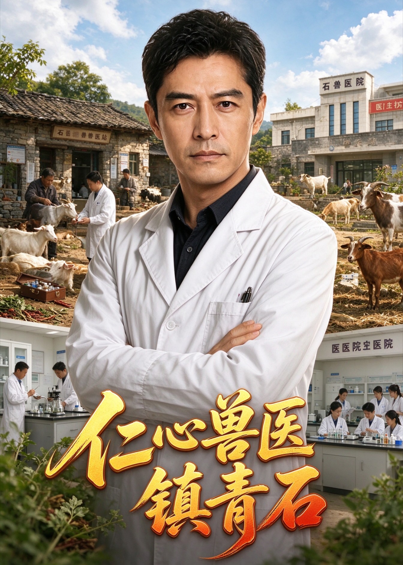 仁心兽医镇青石封面图