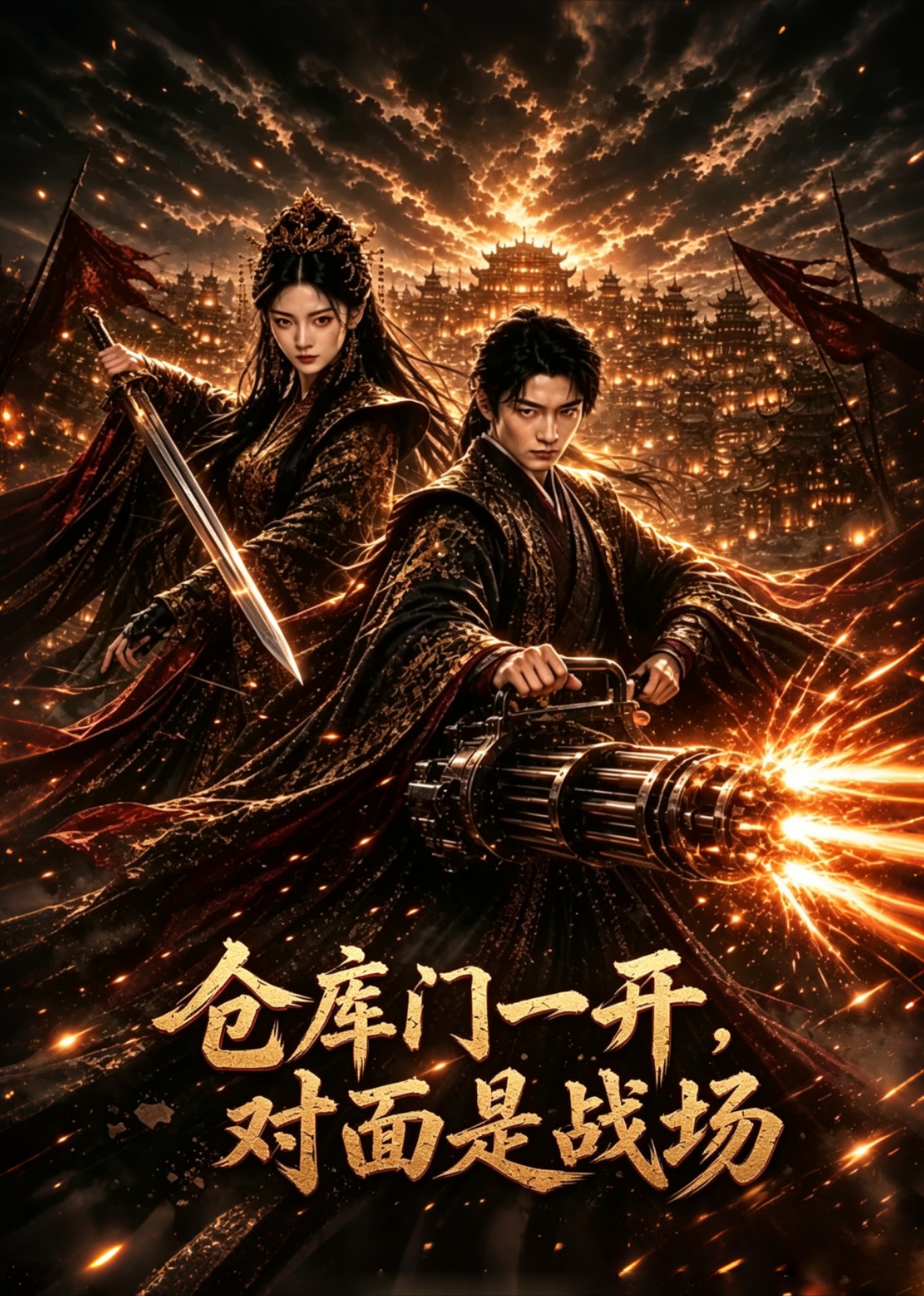 仓库门一开，对面是战场