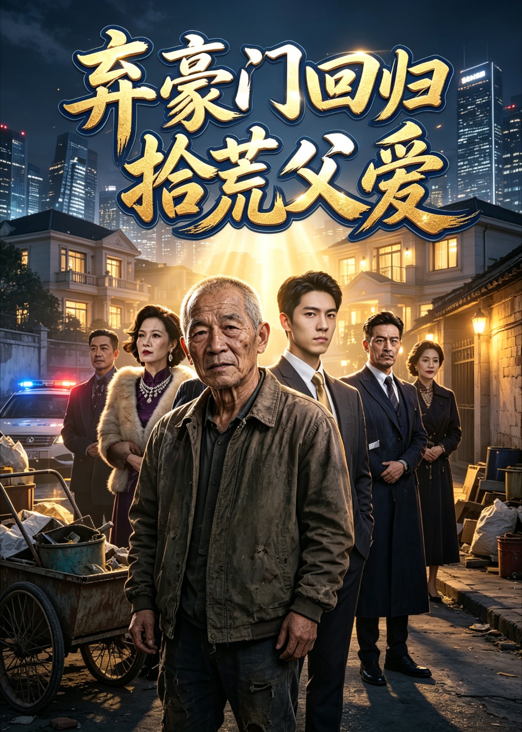 弃豪门回归拾荒父爱封面图