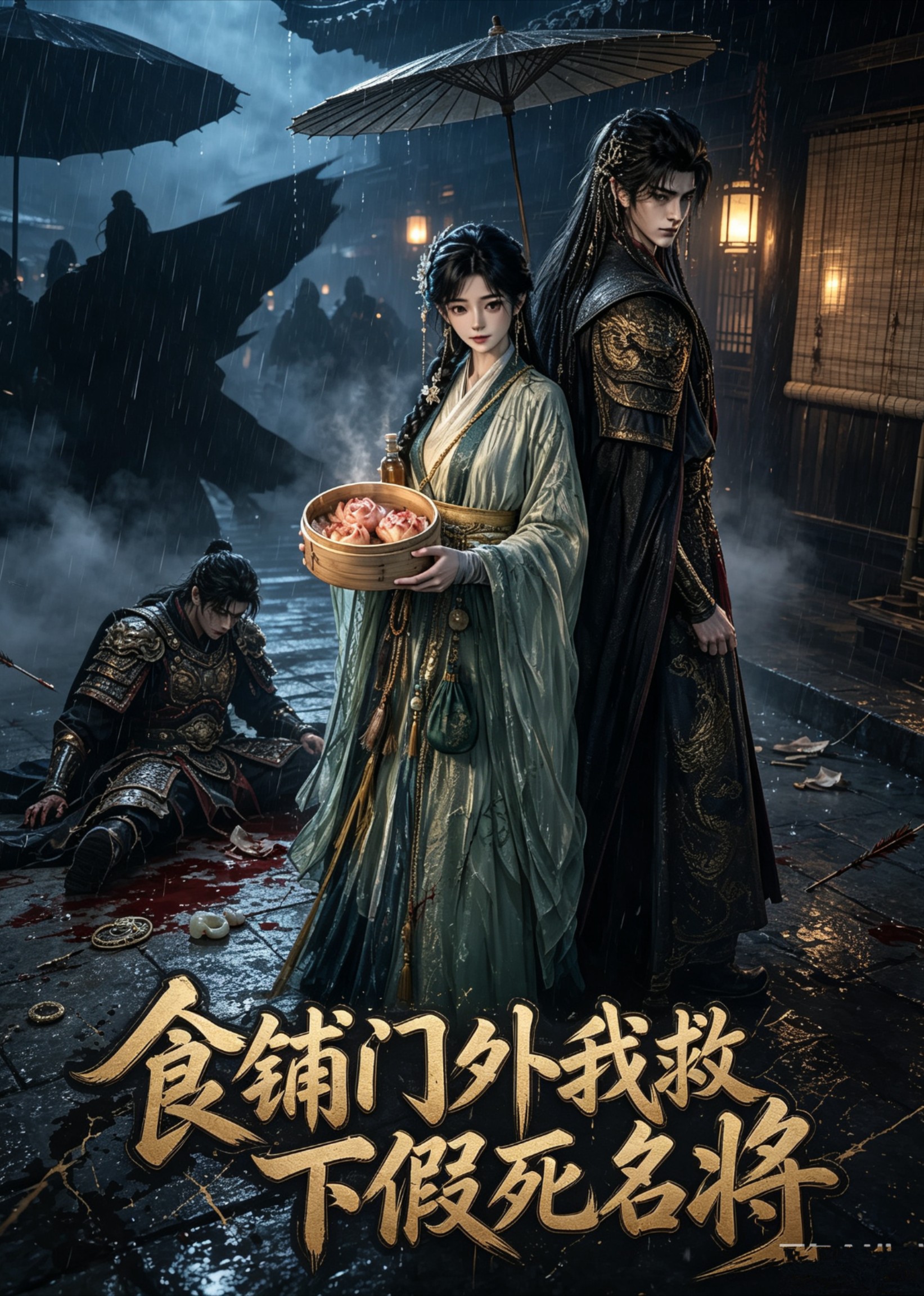 食铺门外，我救下假死名将封面图