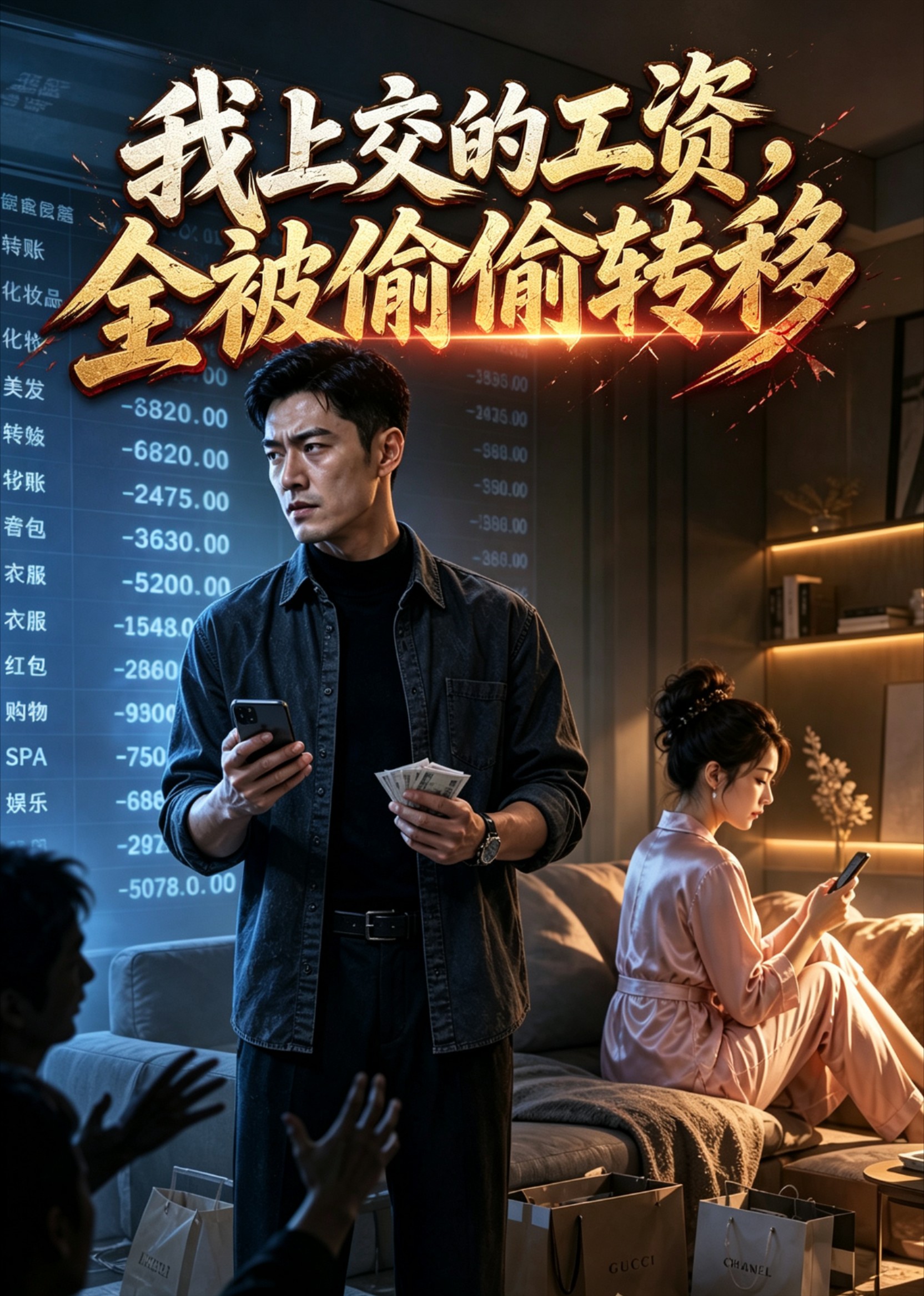 我上交的工资，全被偷偷转移