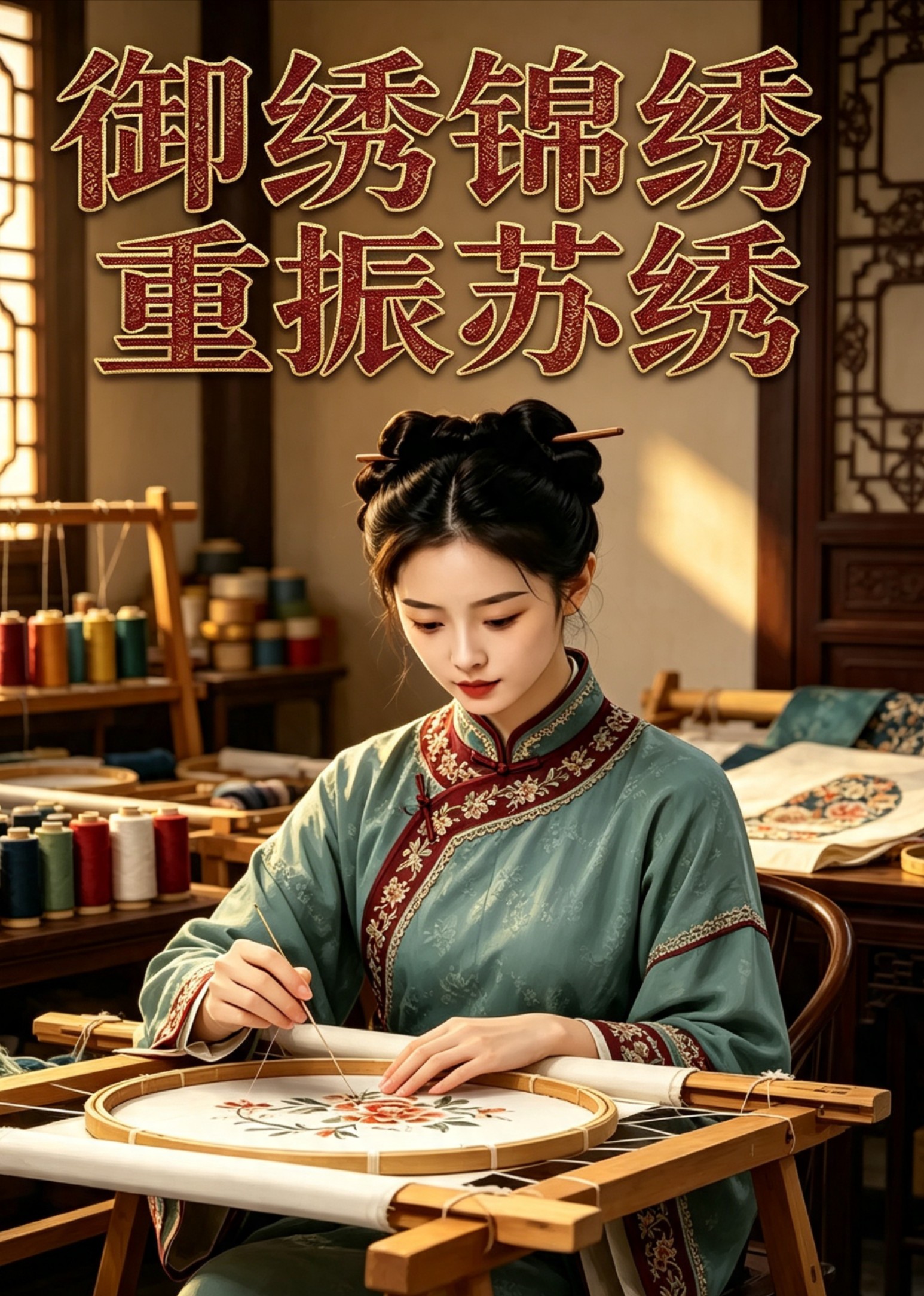 御绣锦绣重振苏绣