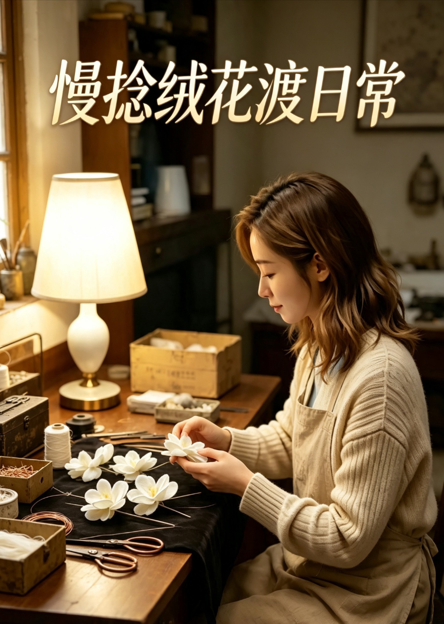 慢捻绒花渡日常