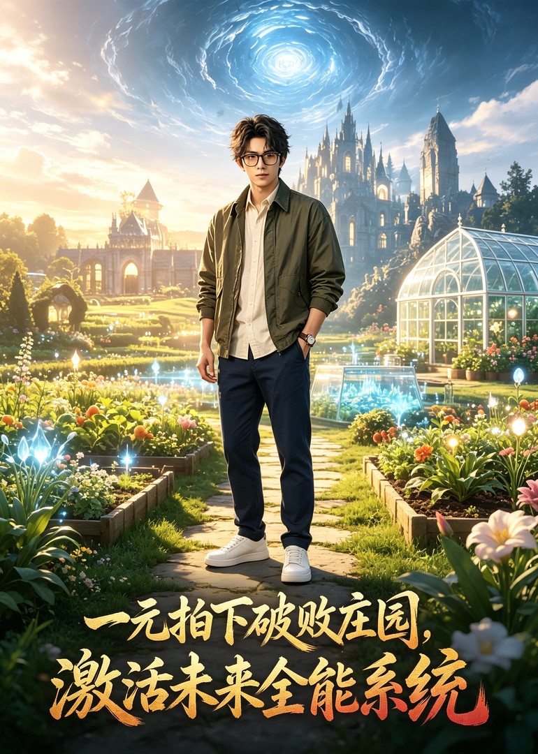 一元拍下破败庄园，激活未来全能系统