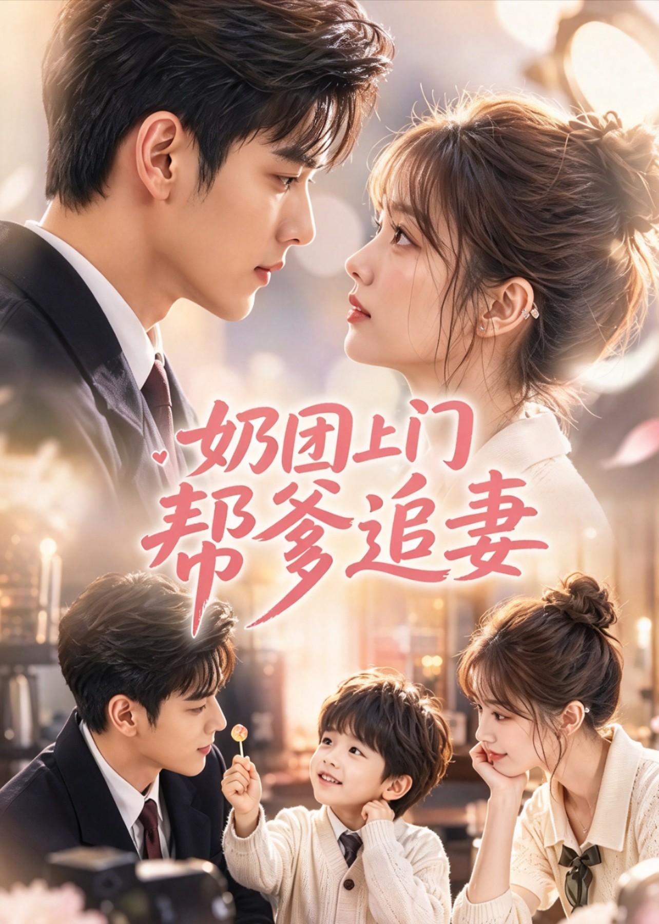 奶团上门帮爹追妻封面图