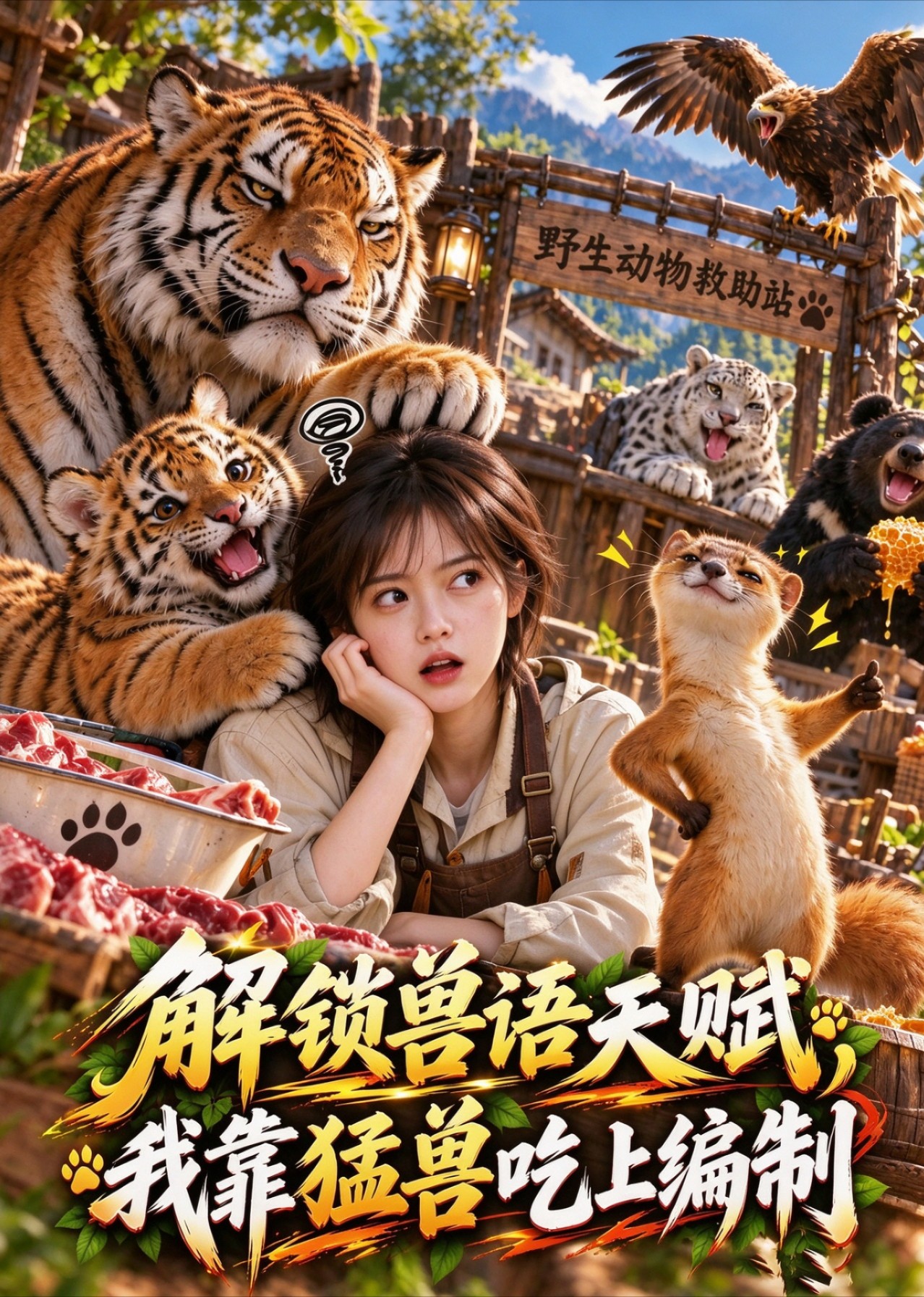 解锁兽语天赋，我靠猛兽吃上编制封面图