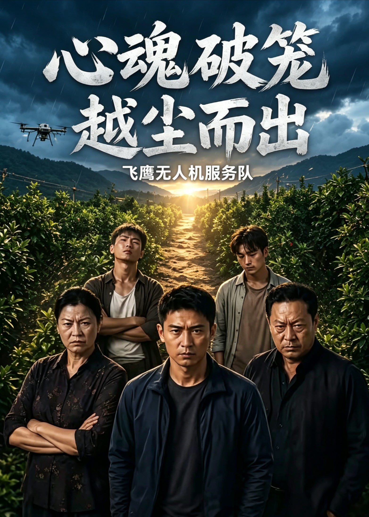 心魂破笼越尘而出封面图