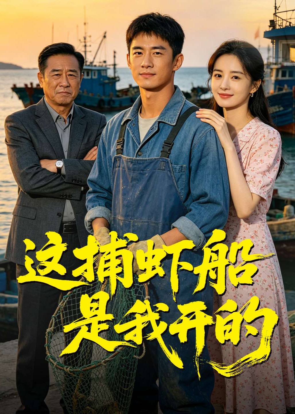 这捕虾船是我开的