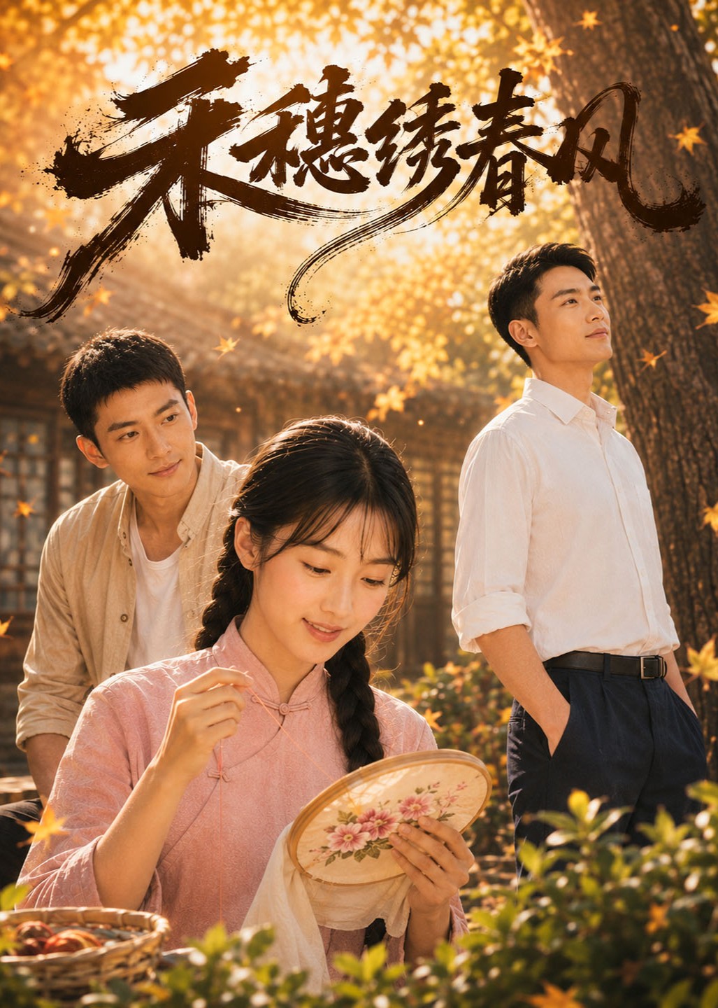 禾穗绣春风