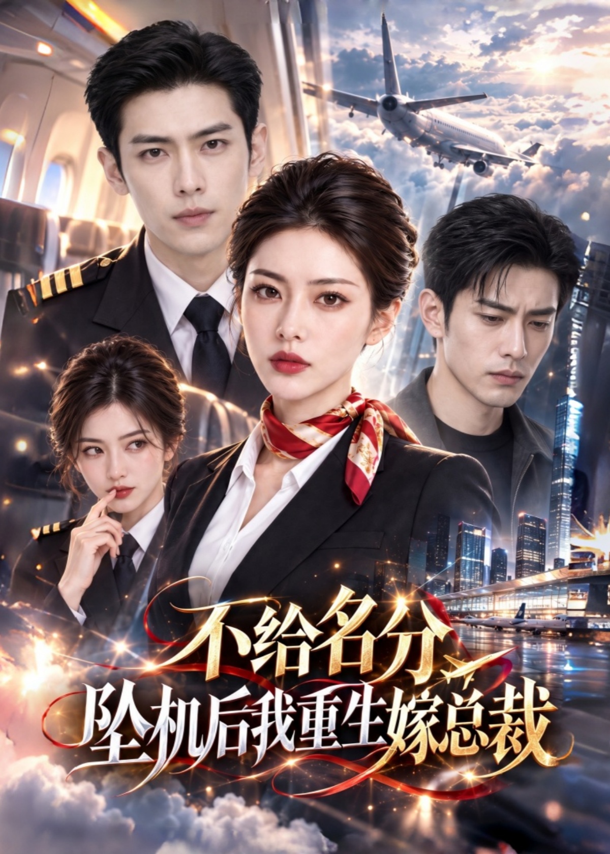 不给名分，坠机后我重生嫁总裁封面图