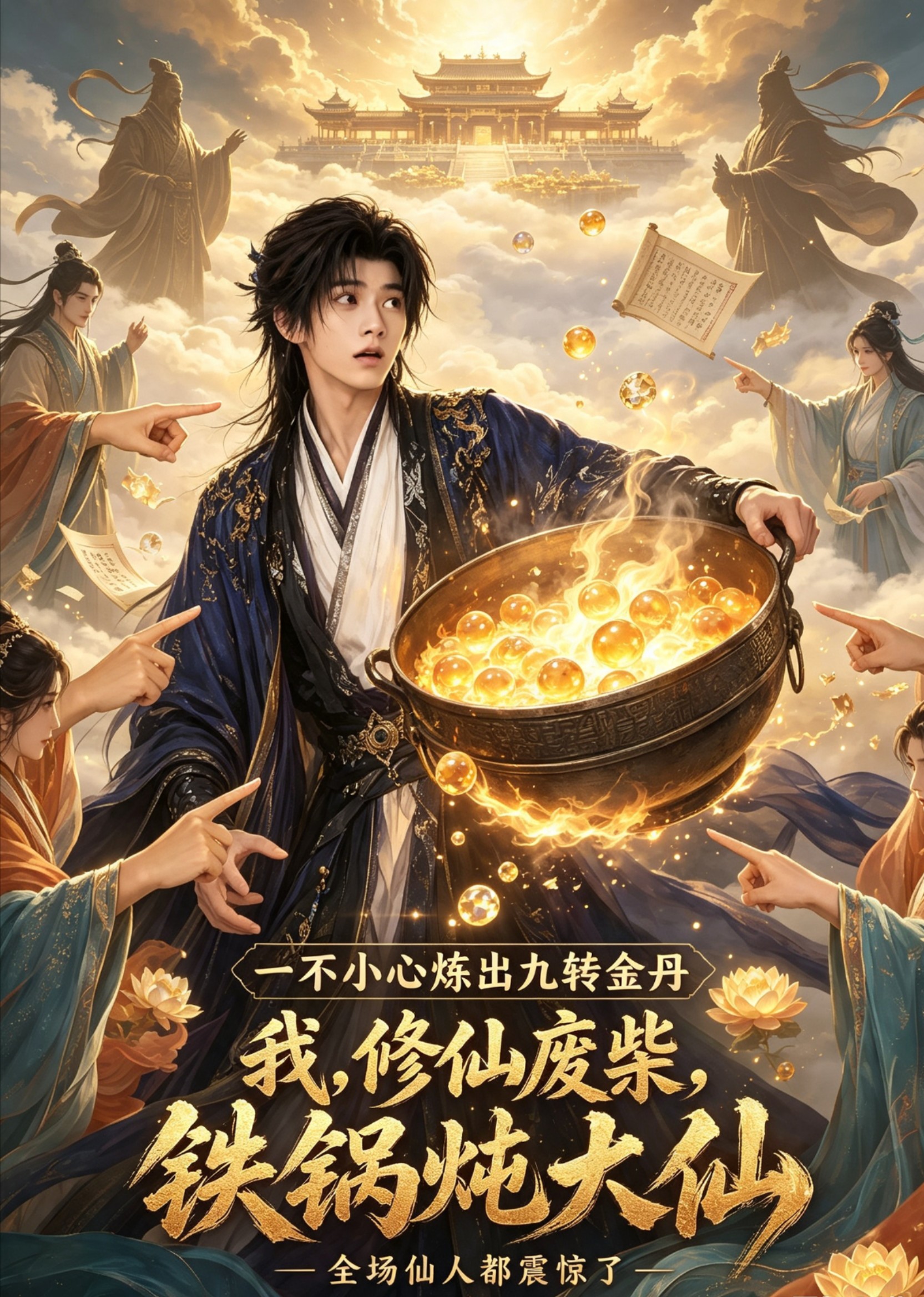 我，修仙废柴，铁锅炖大仙