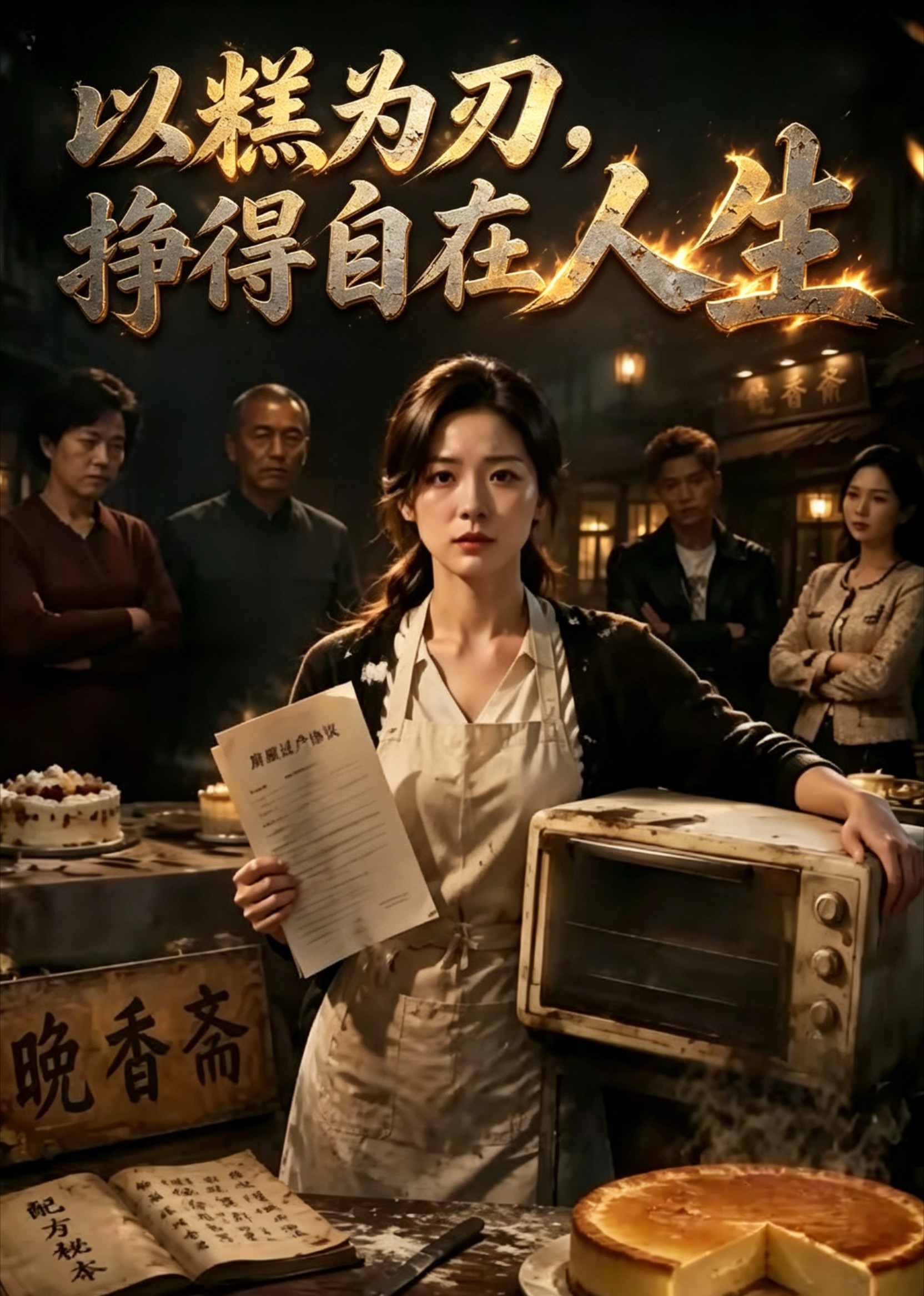 以糕为刃，挣得自在人生