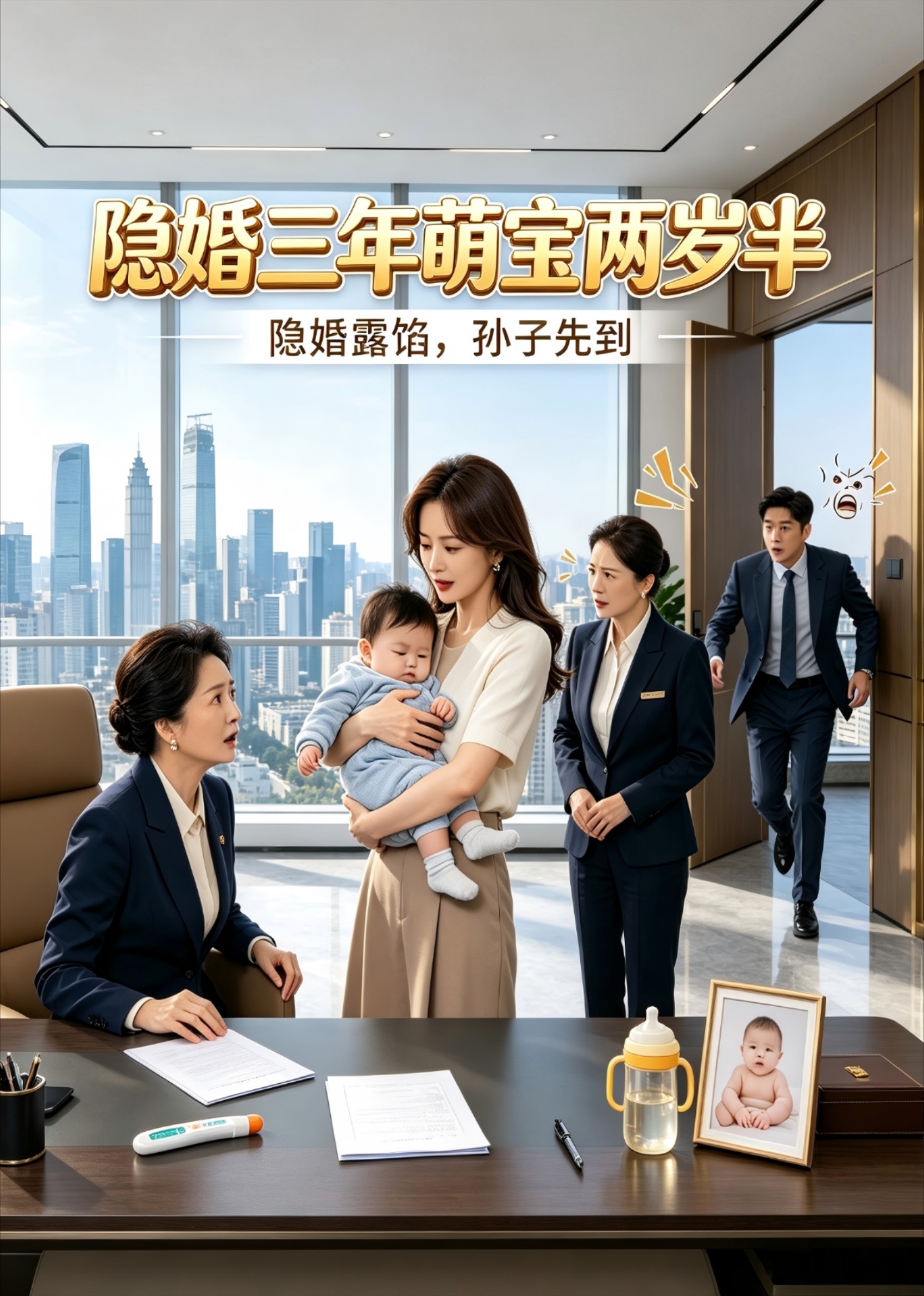 隐婚三年萌宝两岁半封面图