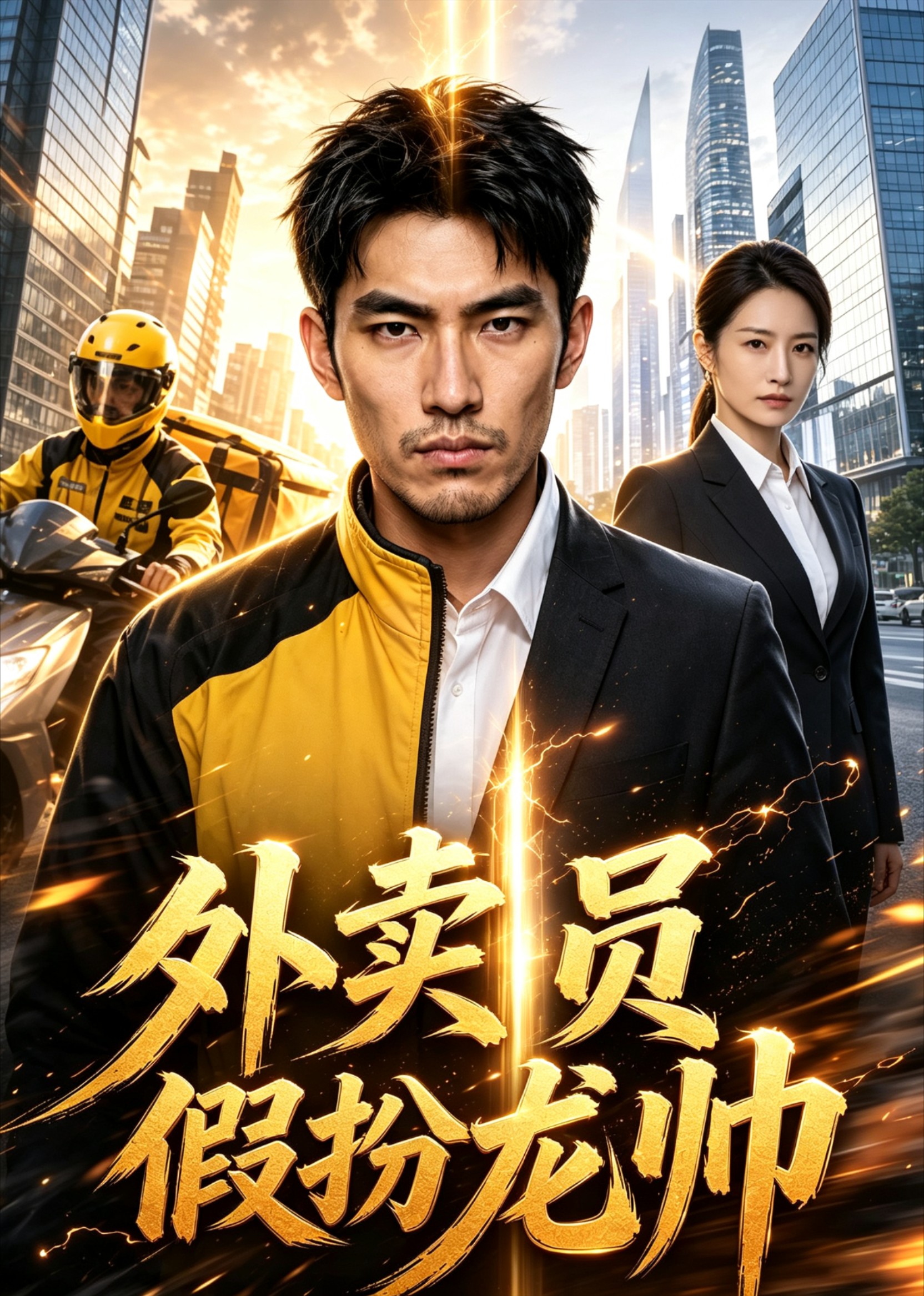 外卖员假扮龙帅