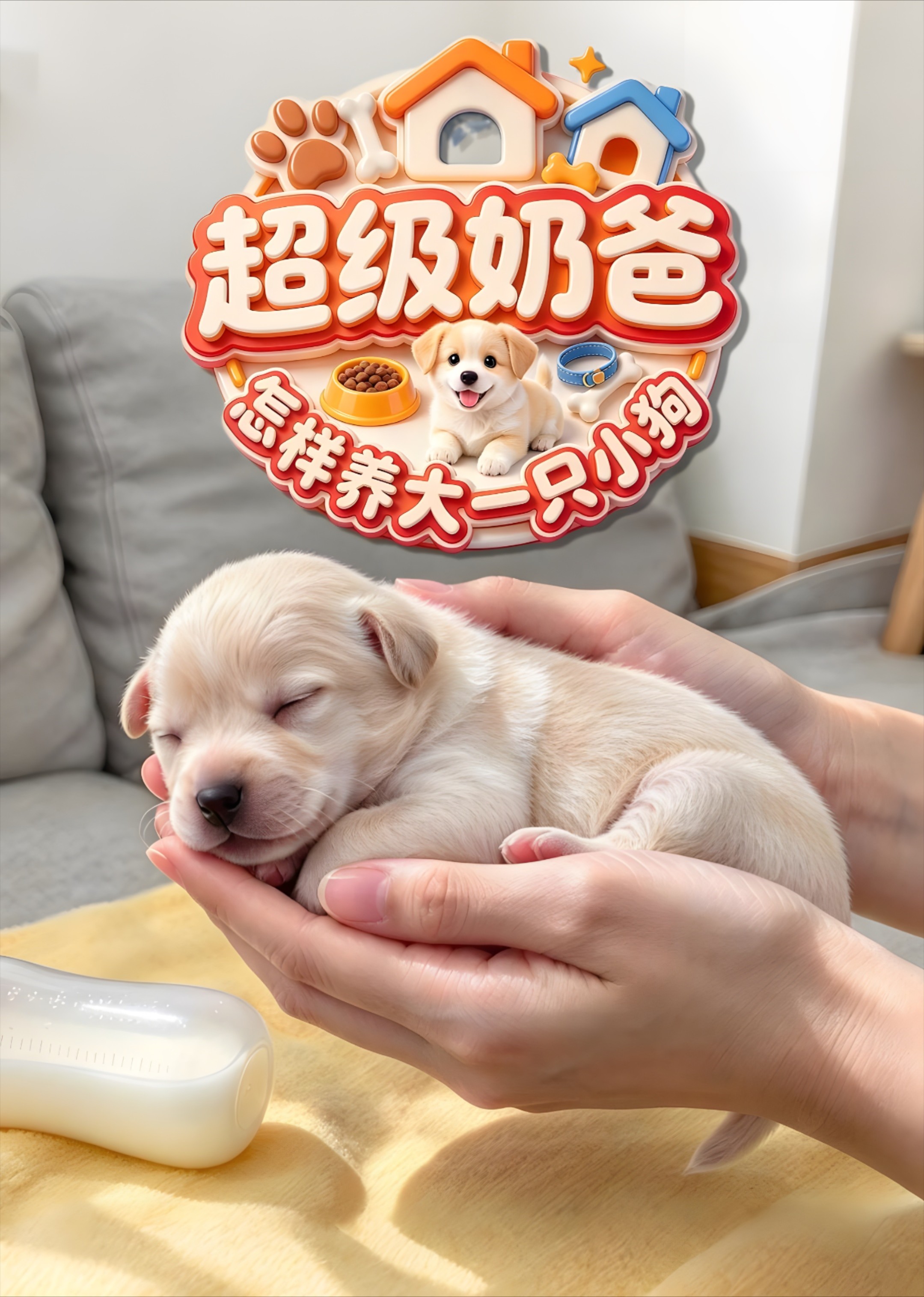 超级奶爸：怎样养大一只小狗封面图