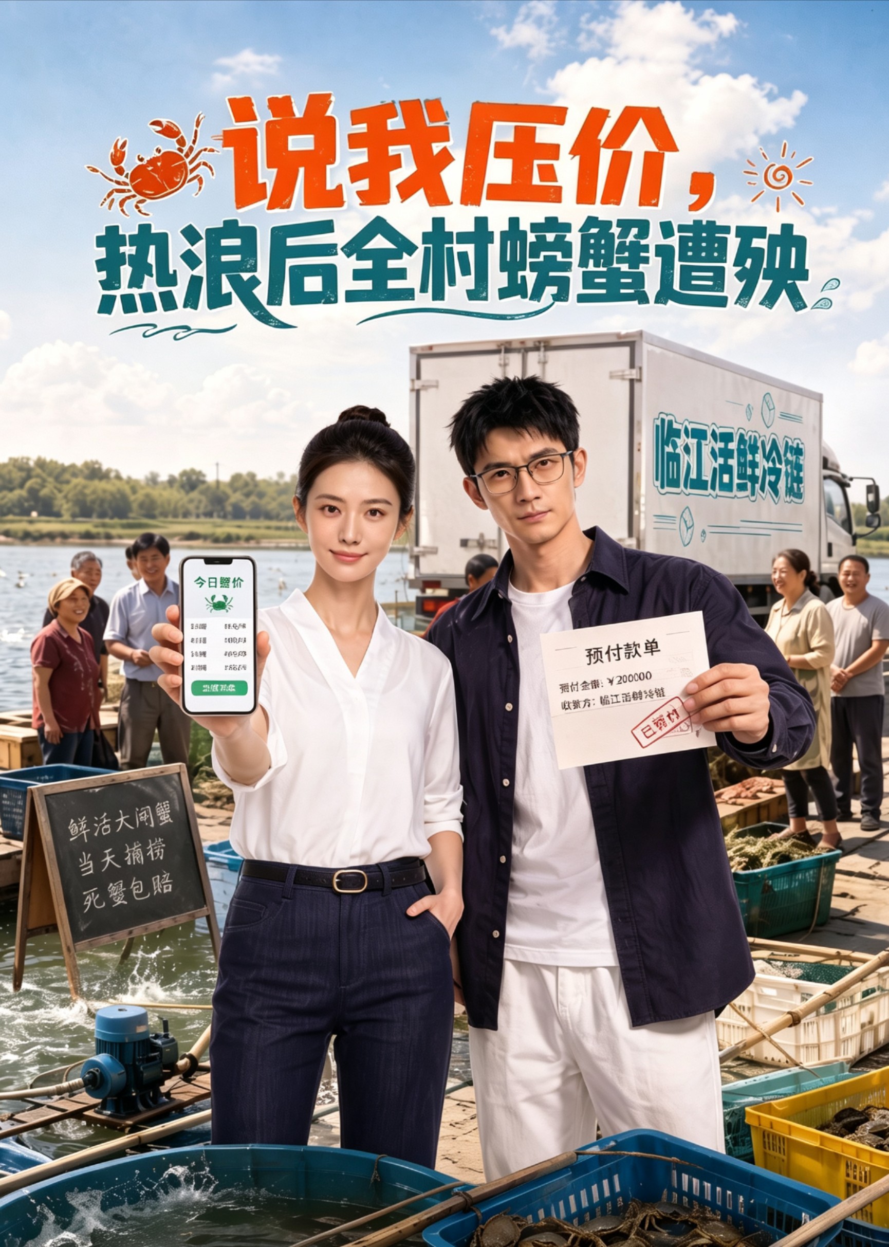 说我压价，热浪后全村螃蟹遭殃封面图