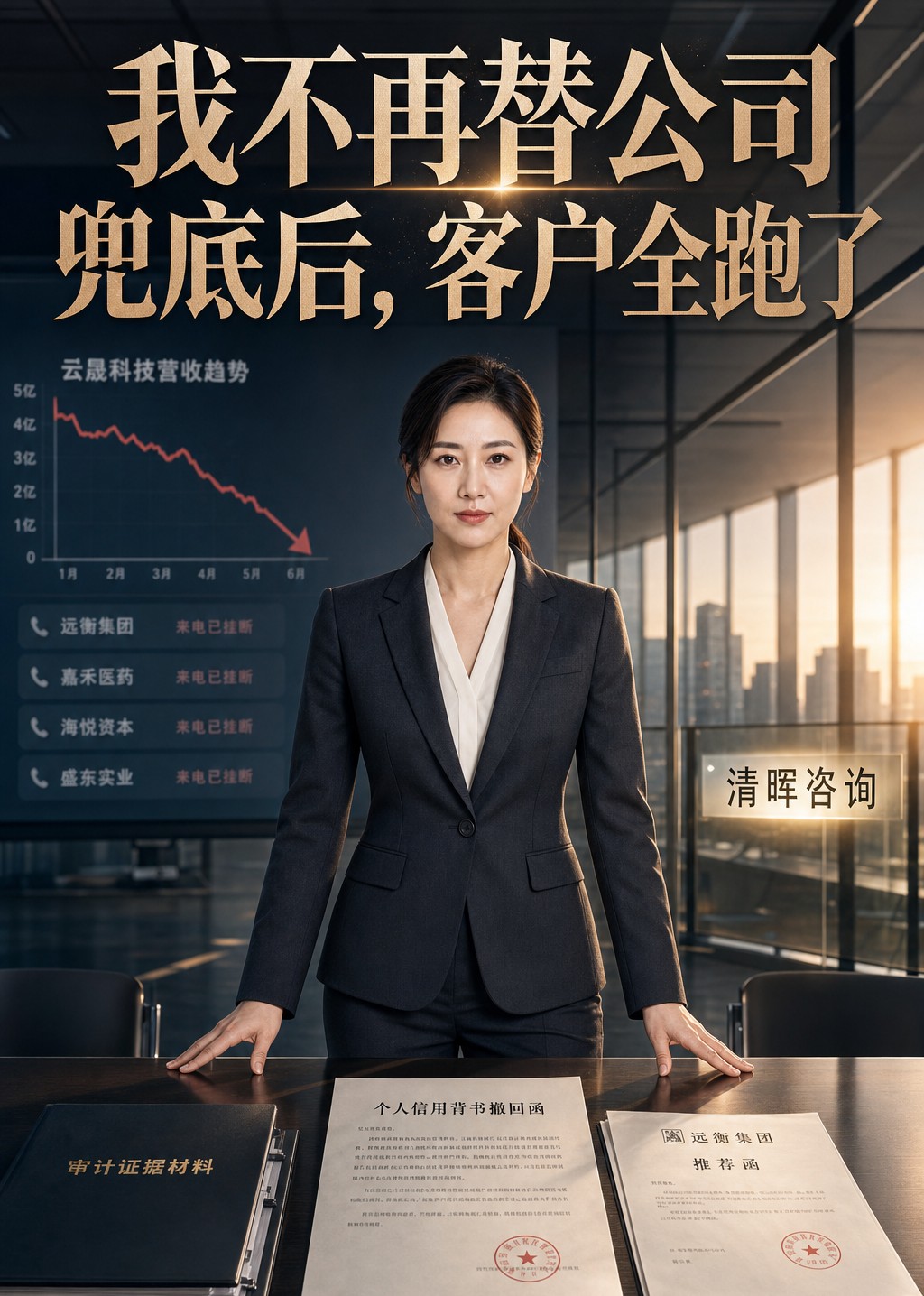 我不再替公司兜底后，客户全跑了