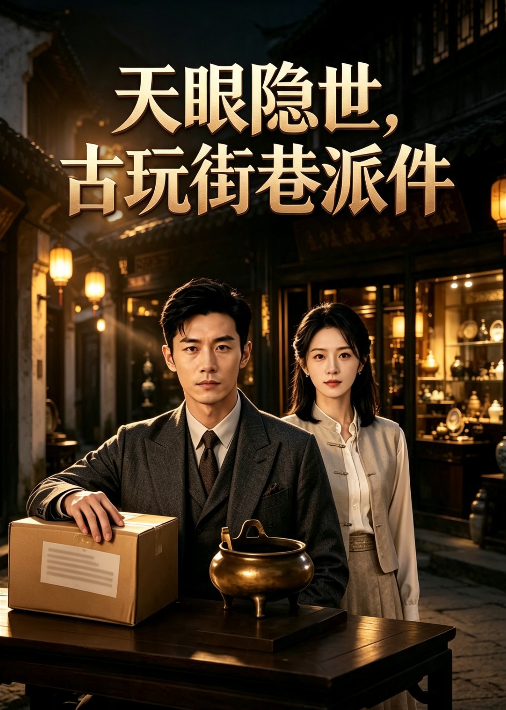 天眼隐世，古玩街巷派件