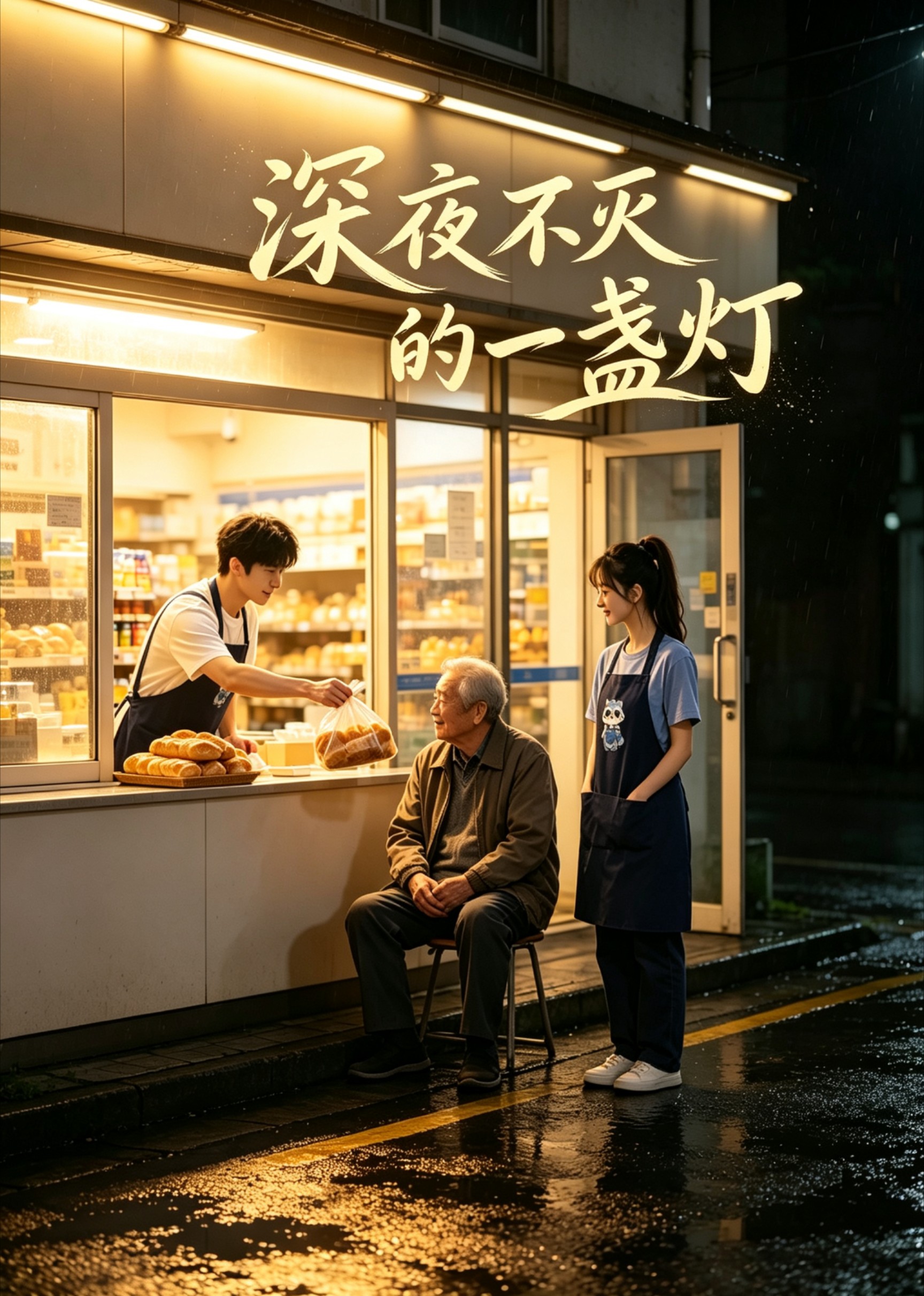 深夜不灭的一盏灯