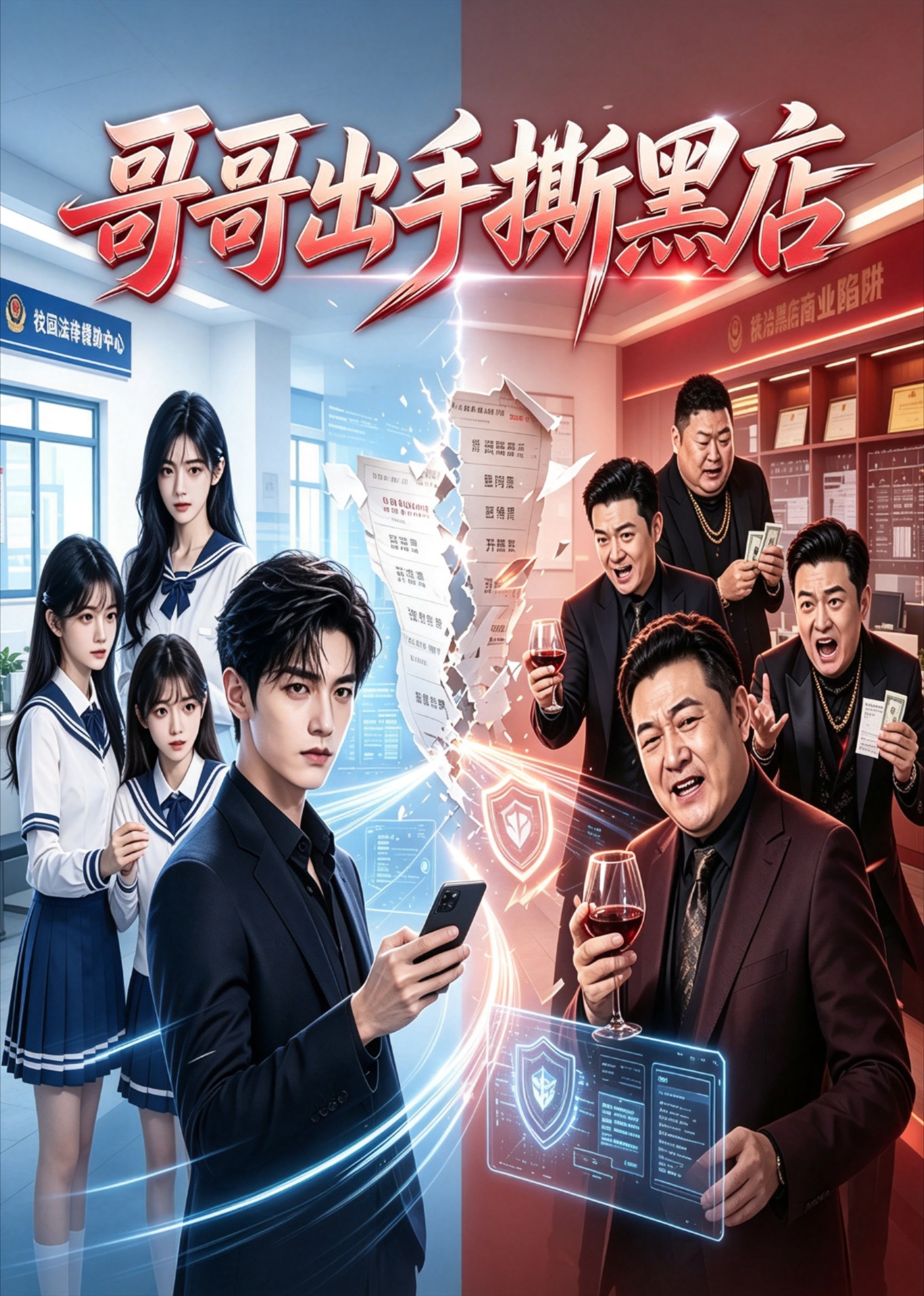 哥哥出手撕黑店封面图