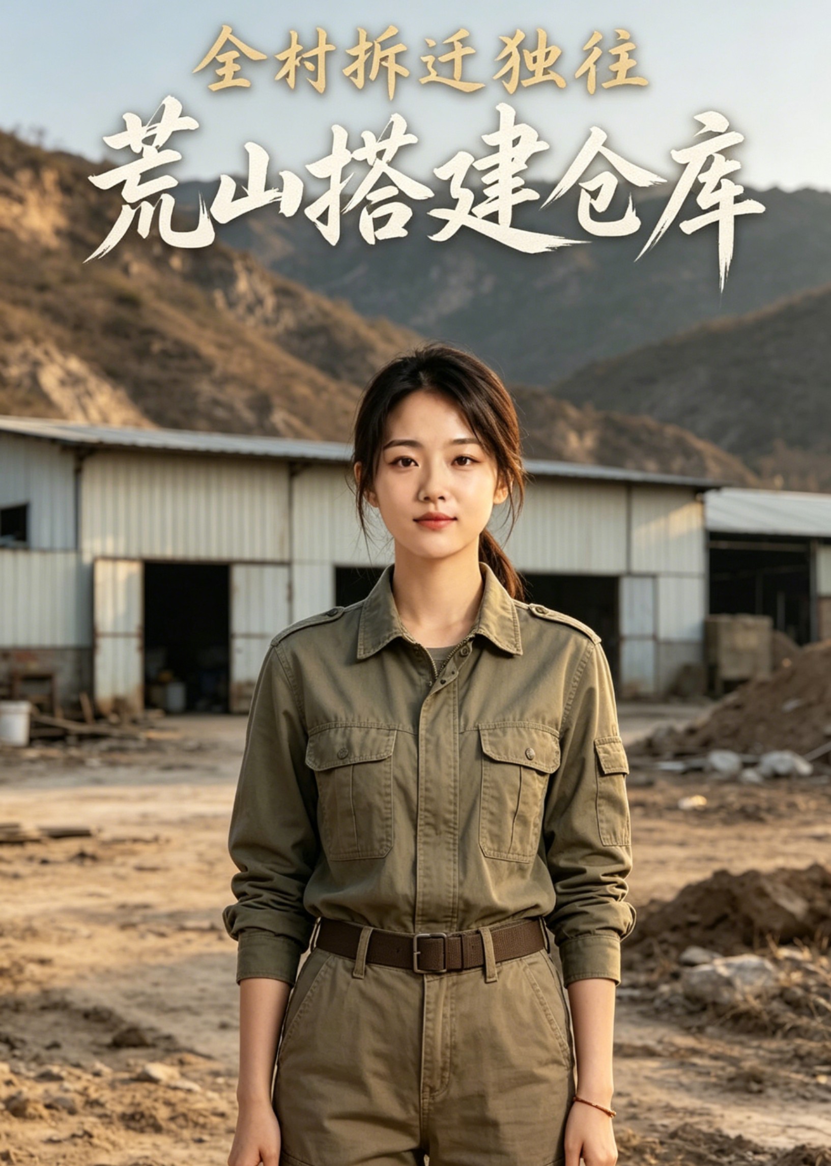 全村拆迁独往荒山搭建仓库