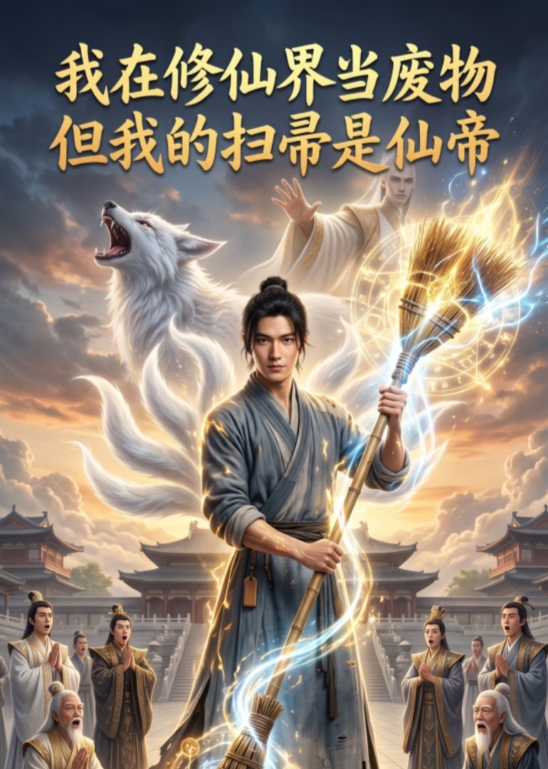 我在修仙界当废物，但我的扫帚是仙帝封面图