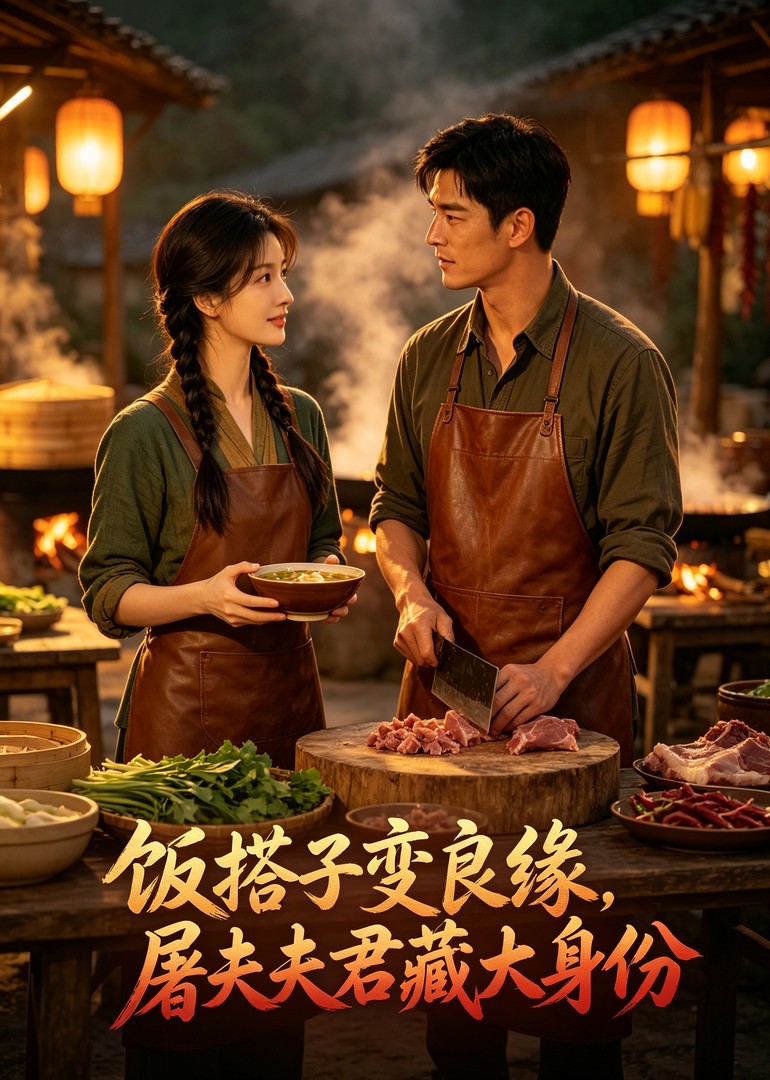 饭搭子变良缘，屠夫夫君藏大身份封面图